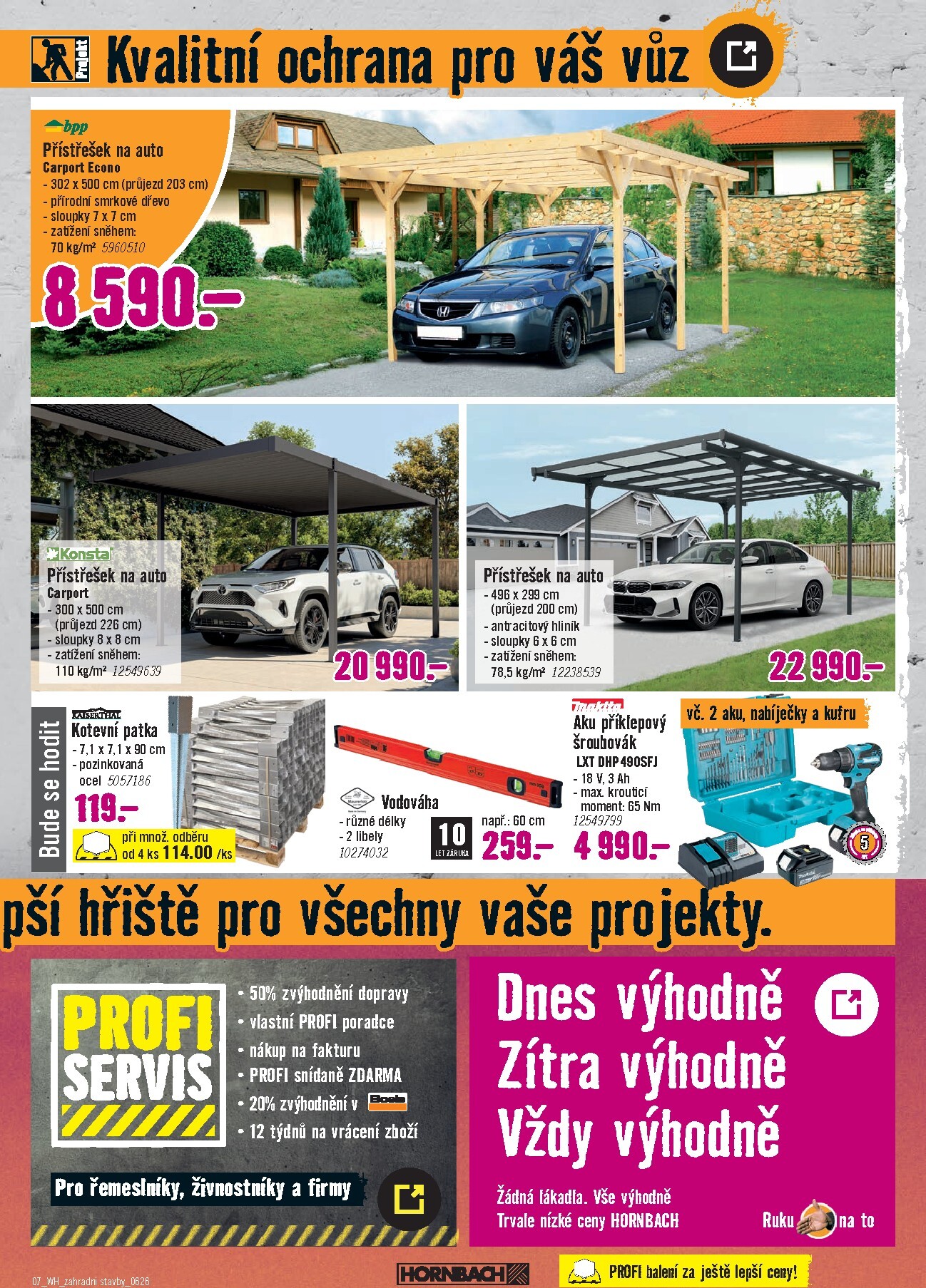 hornbach - Aktuální Hornbach - Zahradní stavebniny leták platný od středy 27.05.2026 do středy 10.06.2026 - page: 7