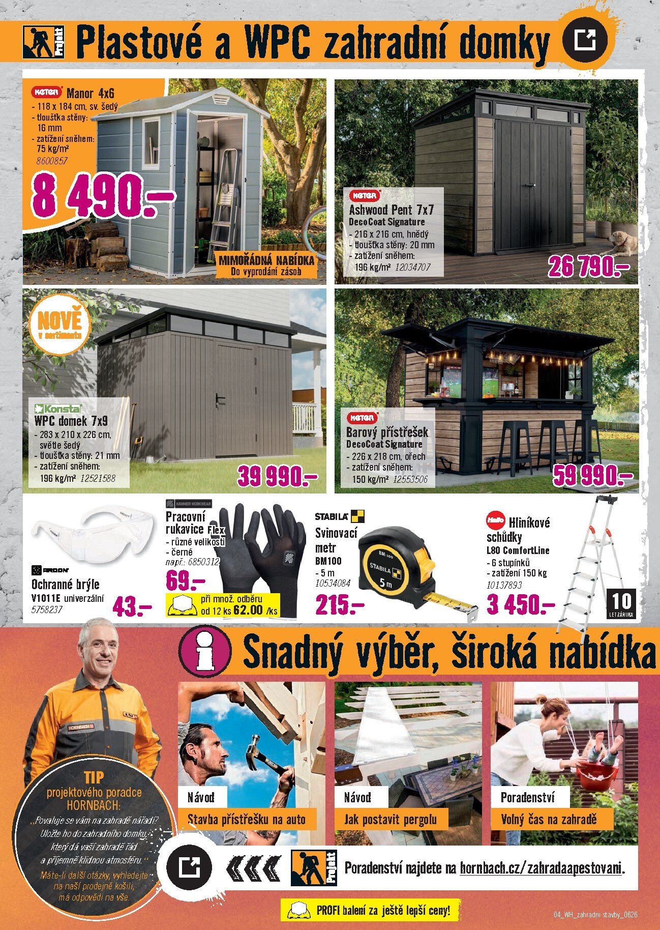 hornbach - Aktuální Hornbach - Zahradní stavebniny leták platný od středy 27.05.2026 do středy 10.06.2026 - page: 4
