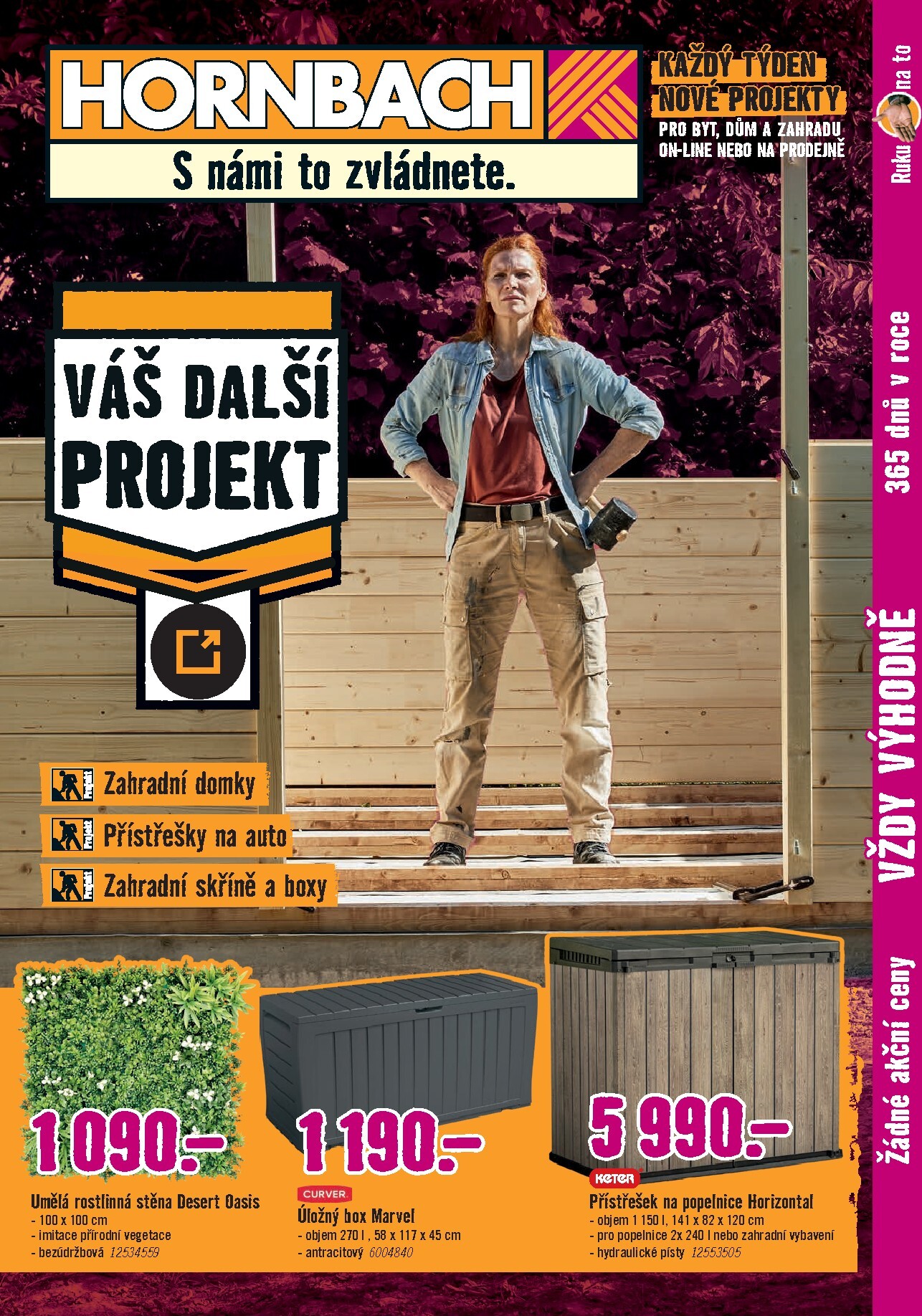hornbach - Aktuální Hornbach - Zahradní stavebniny leták platný od středy 27.05.2026 do středy 10.06.2026