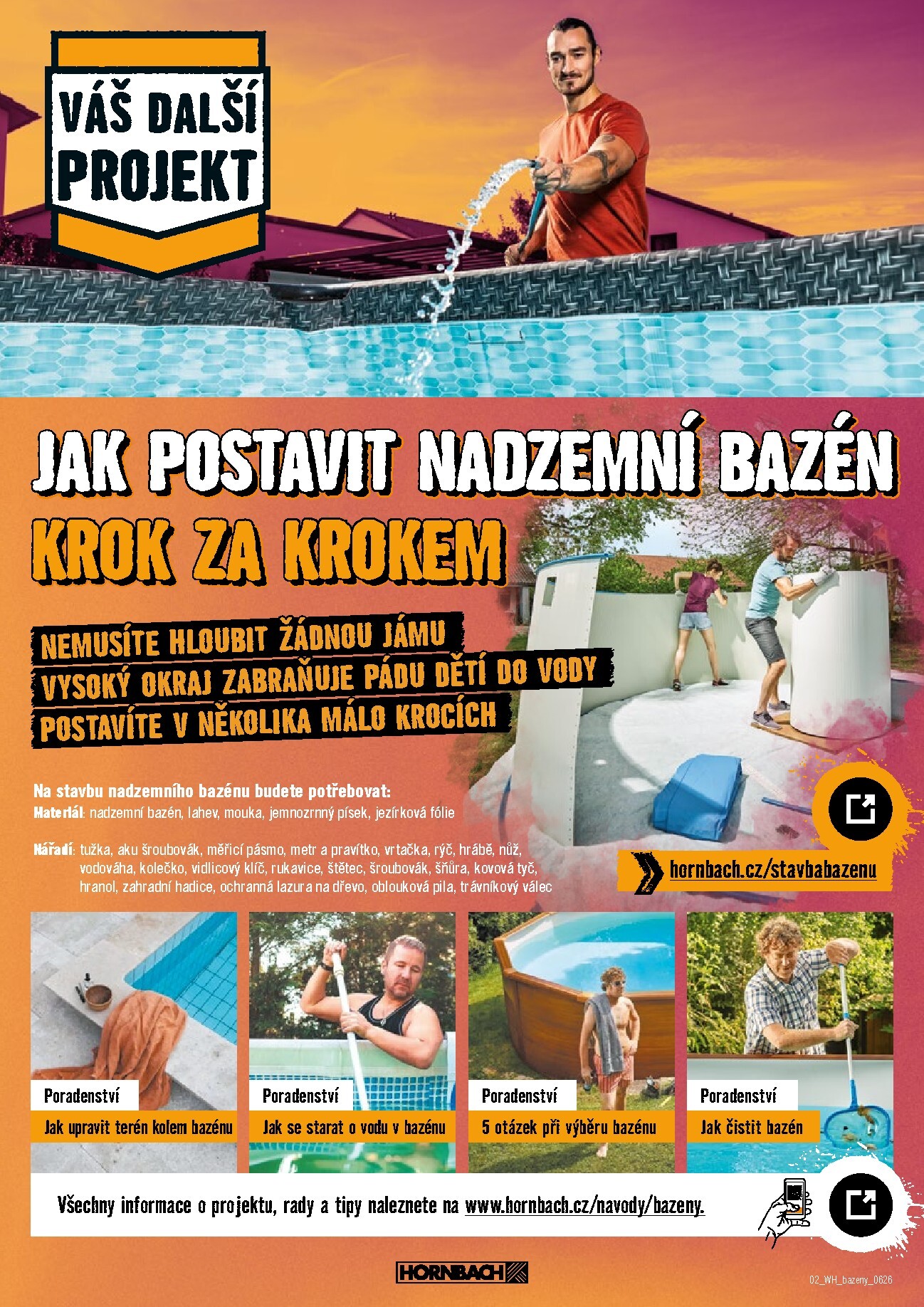 hornbach - Aktuální Hornbach - Bazény leták platný od středy 03.06.2026 do středy 17.06.2026 - page: 2