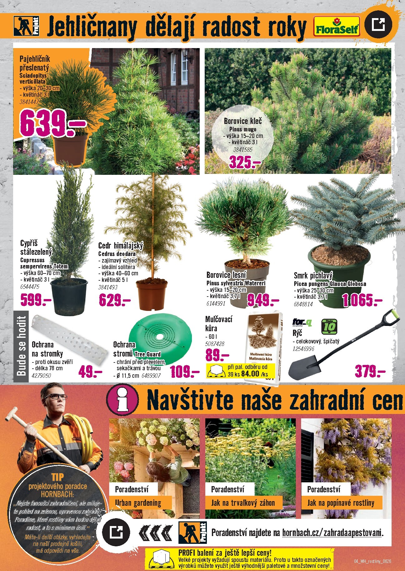 hornbach - Aktuální Hornbach - Venkovní rostliny leták platný od středy 10.06.2026 do středy 24.06.2026 - page: 4