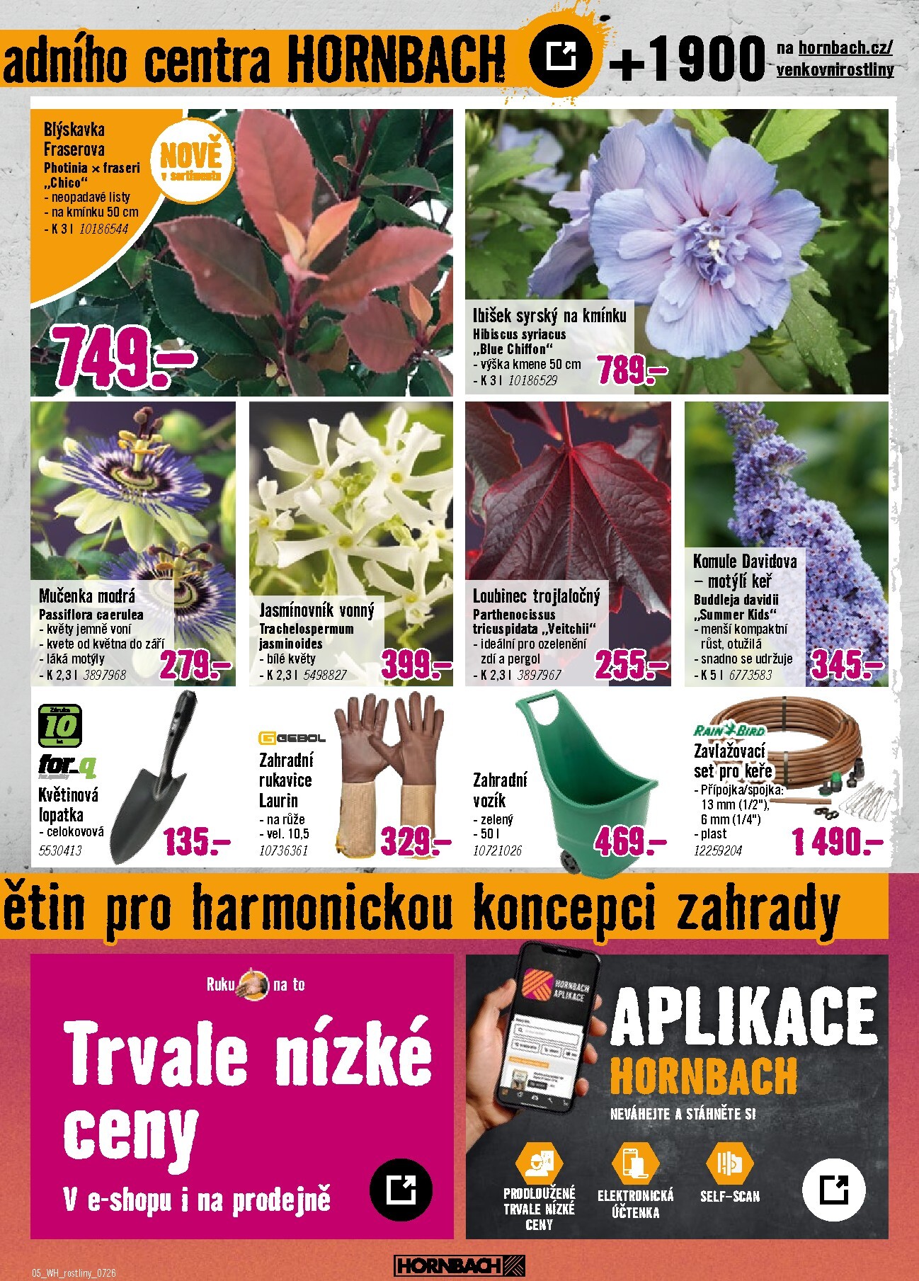 hornbach - Aktuální Hornbach - Letničky leták platný od středy 15.07.2026 do středy 29.07.2026 - page: 5