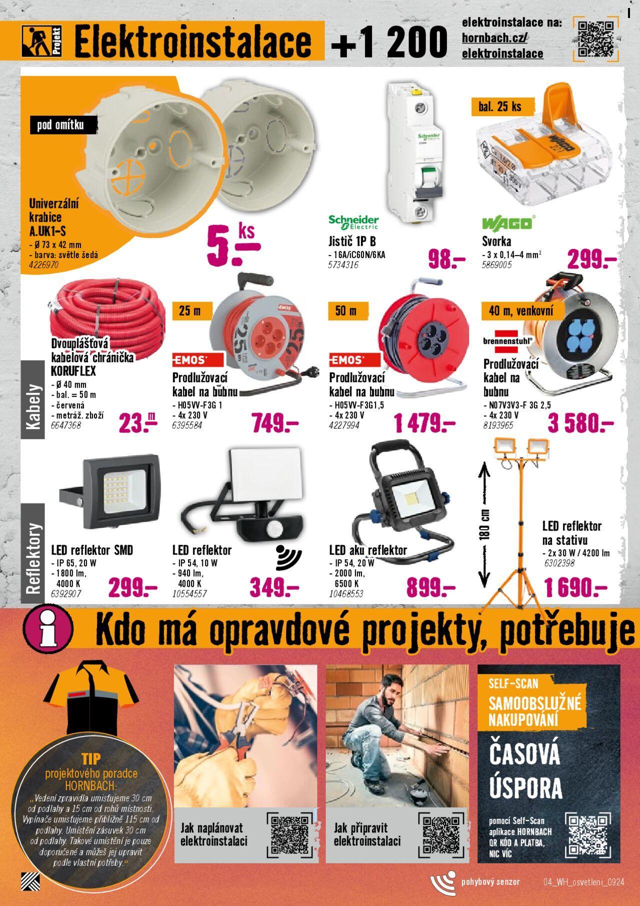 hornbach - HORNBACH katalog - Budiž světlo! 25.09.2024 - 09.10.2024 - page: 4