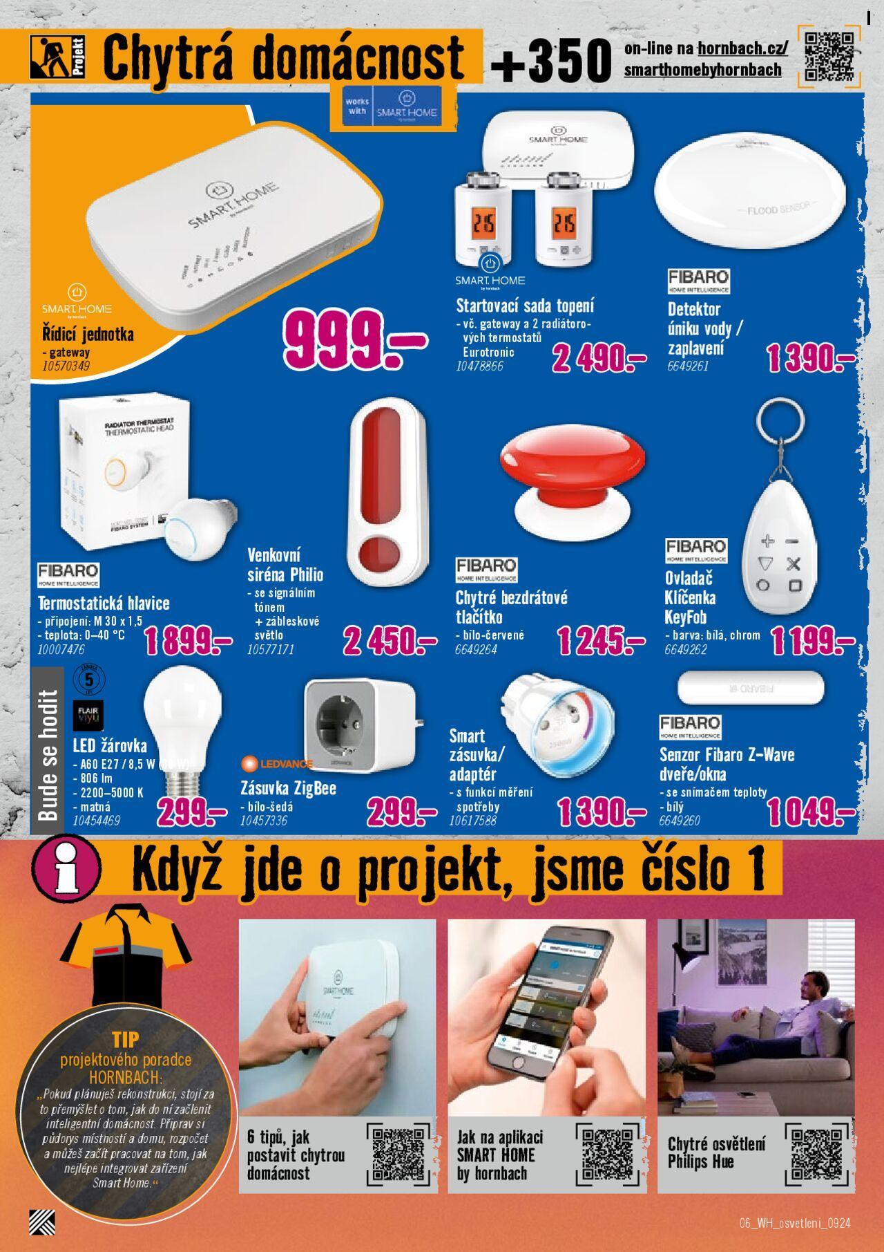 hornbach - HORNBACH katalog - Budiž světlo! 25.09.2024 - 09.10.2024 - page: 6