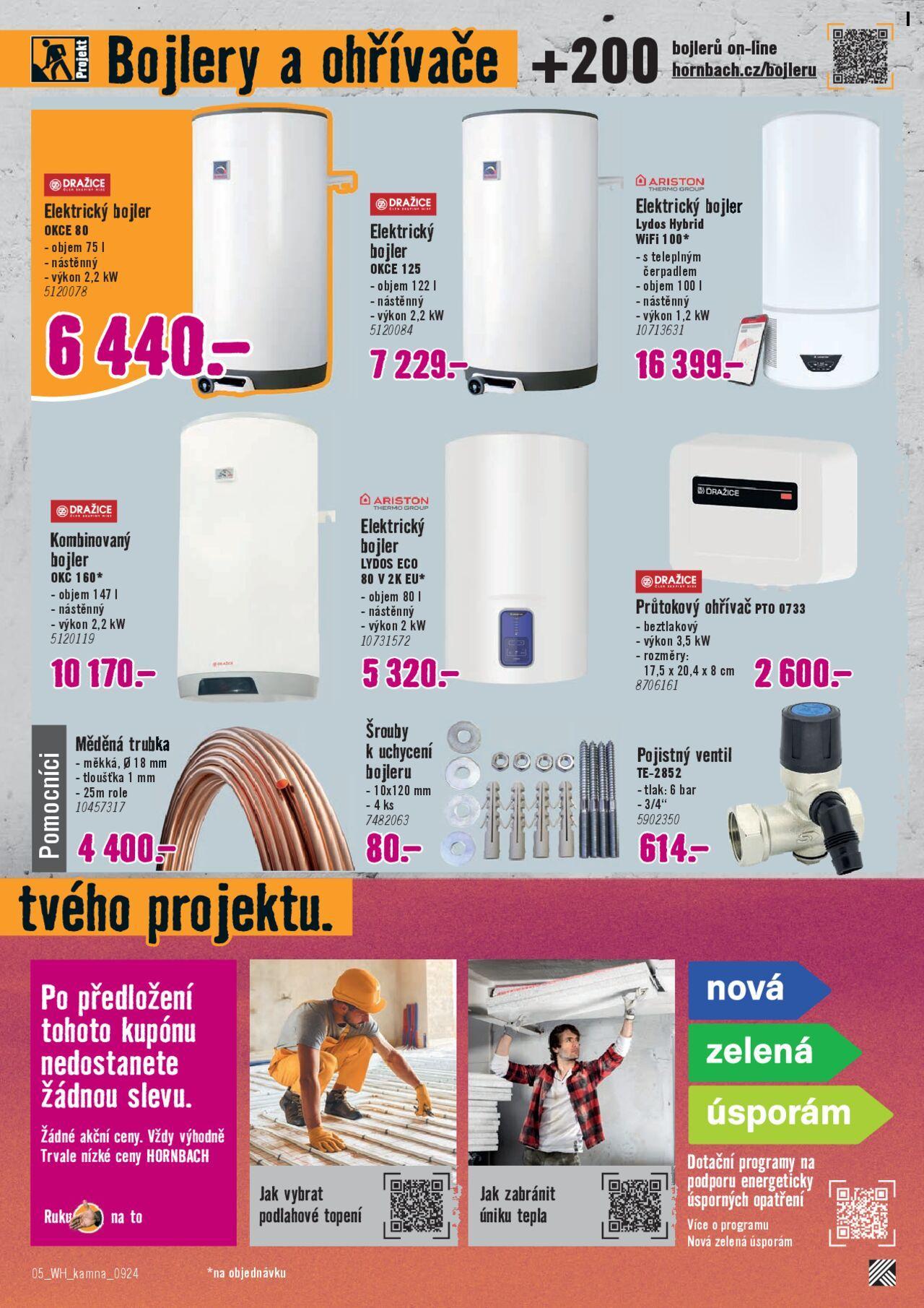 hornbach - HORNBACH katalog - Klid a nohy v teple 18.09.2024 - 02.10.2024 - page: 5