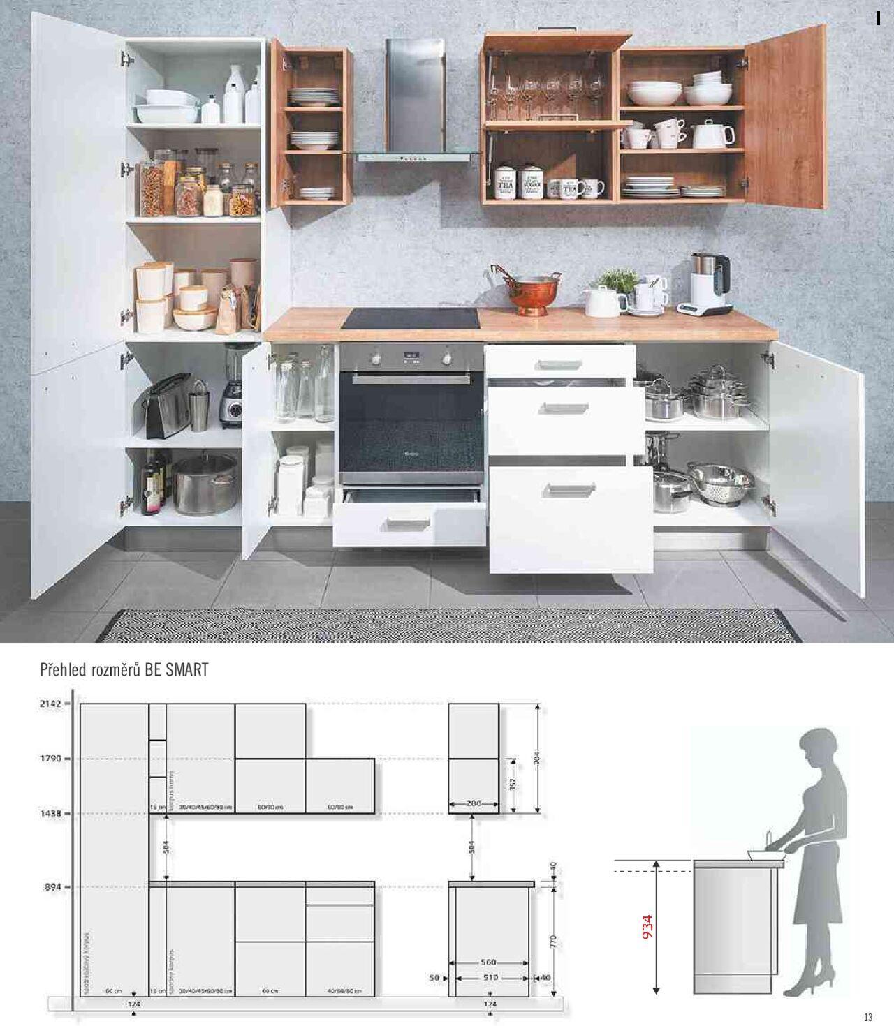 hornbach - HORNBACH katalog - Sektorové Kuchyně BE SMART od středy 01.11.2023 - page: 13