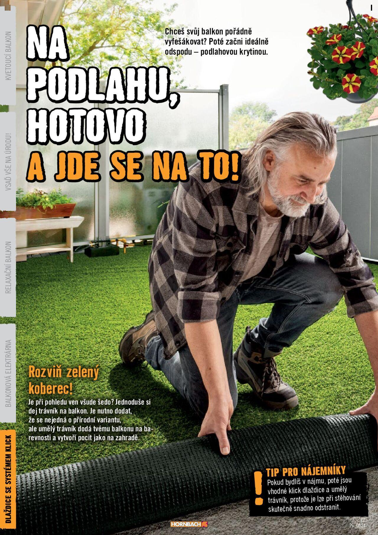 hornbach - HORNBACH katalog - Balkón 2024 od pondělí 13.05.2024 - page: 24