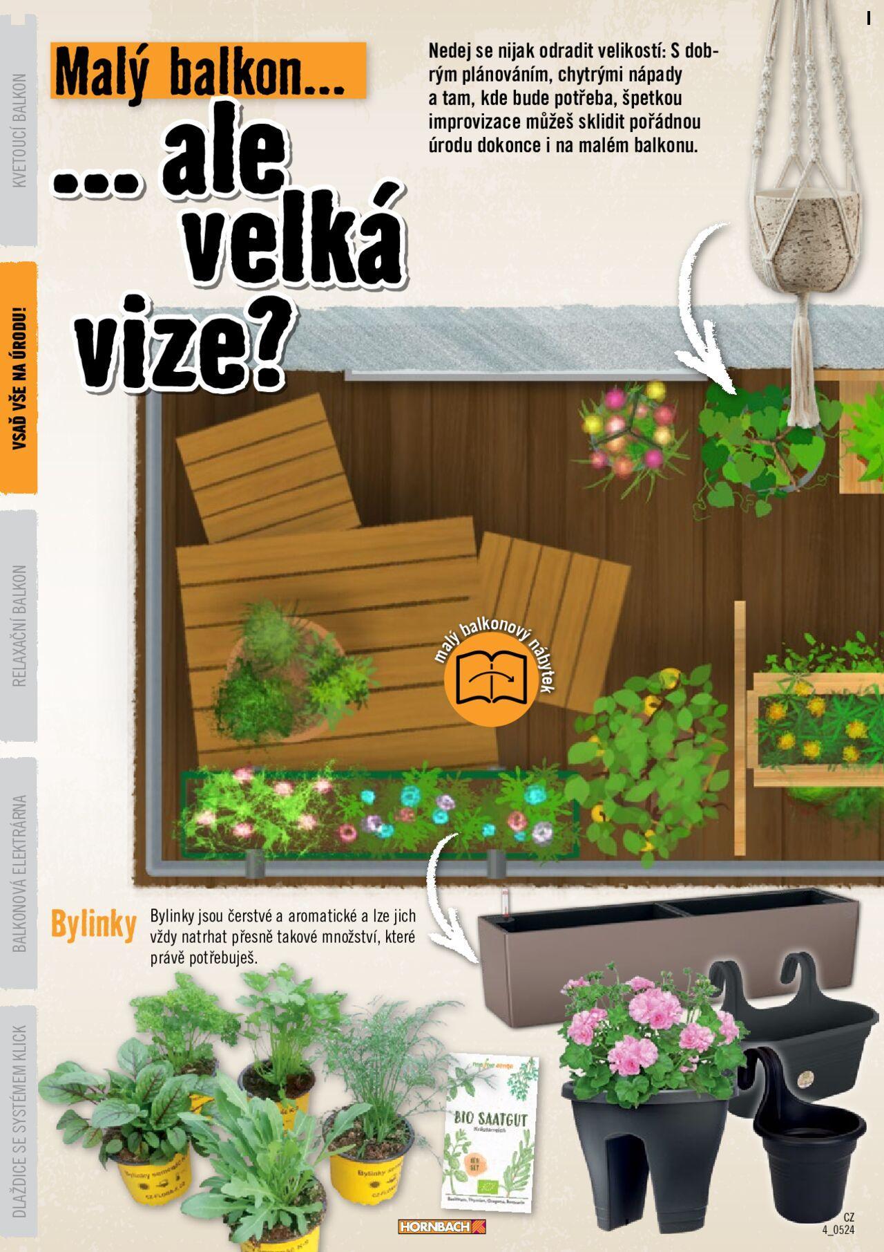 hornbach - HORNBACH katalog - Balkón 2024 od pondělí 13.05.2024 - page: 4