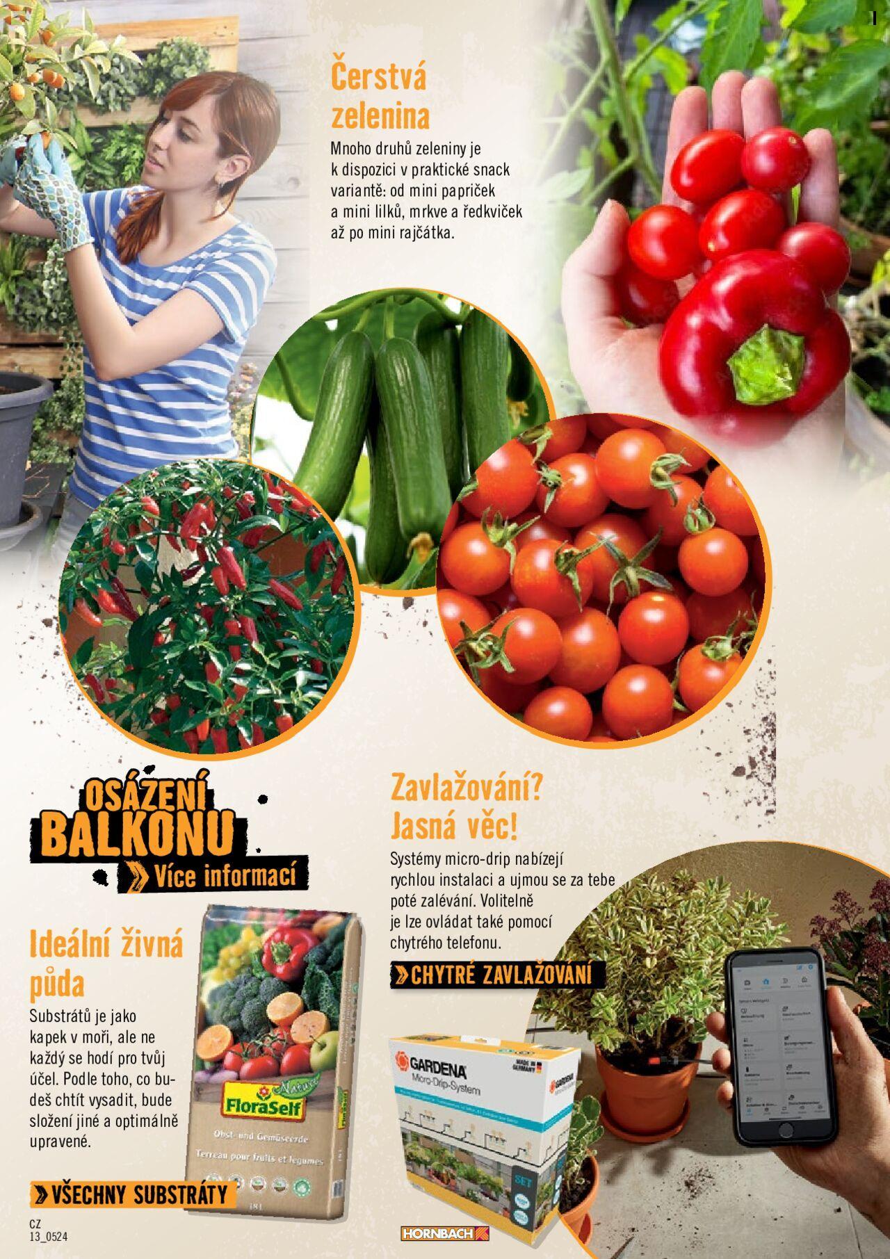 hornbach - HORNBACH katalog - Balkón 2024 od pondělí 13.05.2024 - page: 13