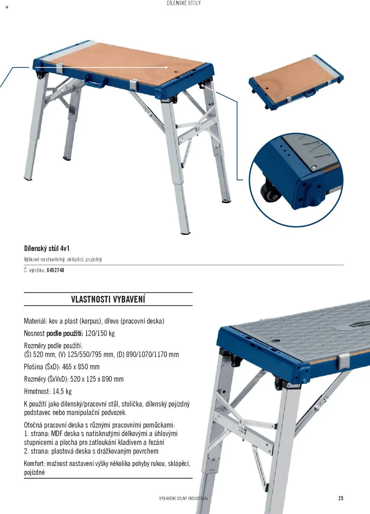 hornbach - HORNBACH katalog - INDUSTRIAL - Systém vybavení dílny od čtvrtka 06.02.2025 - page: 25