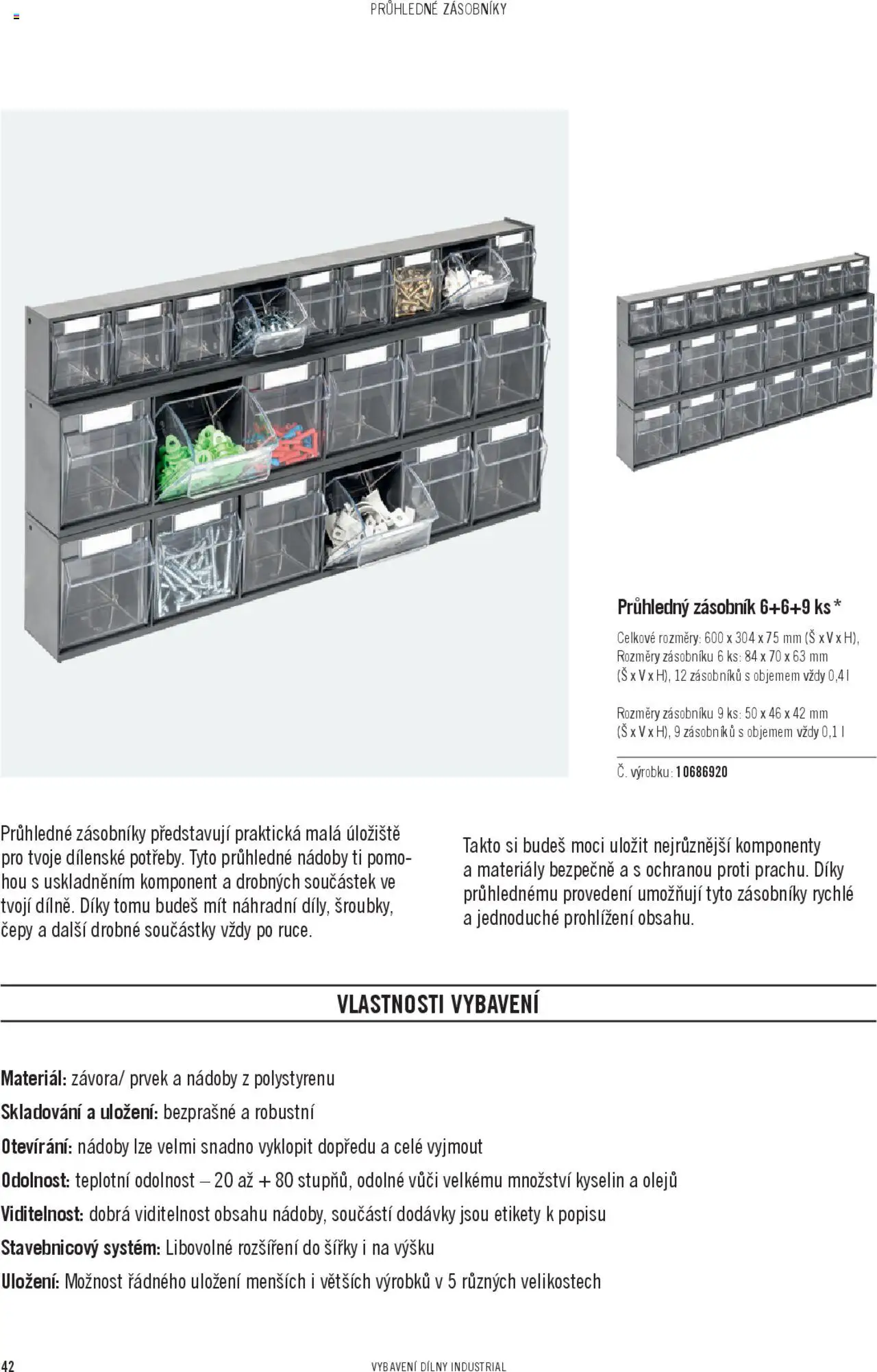 hornbach - HORNBACH katalog - INDUSTRIAL - Systém vybavení dílny od čtvrtka 06.02.2025 - page: 42