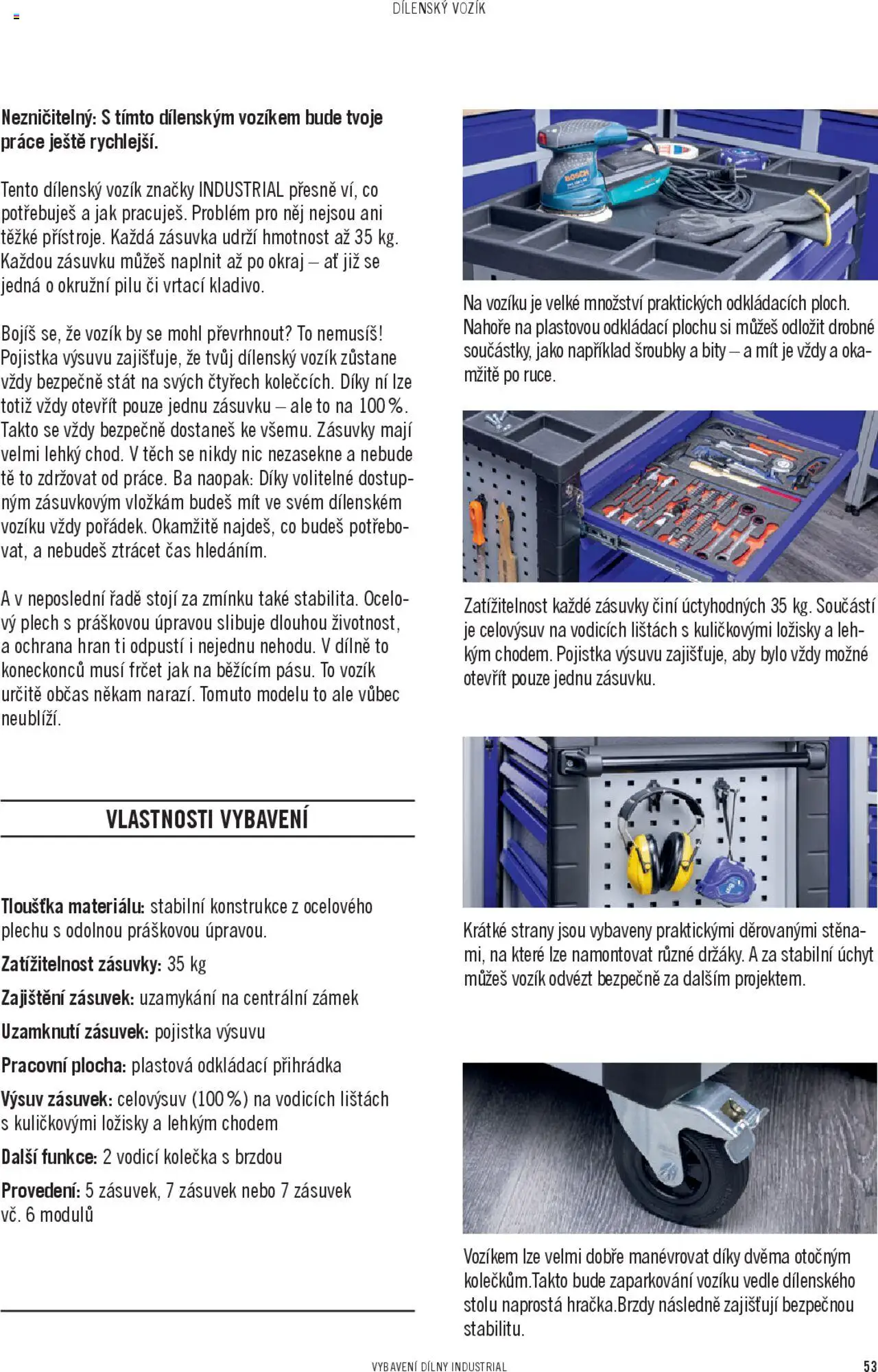 hornbach - HORNBACH katalog - INDUSTRIAL - Systém vybavení dílny od čtvrtka 06.02.2025 - page: 53