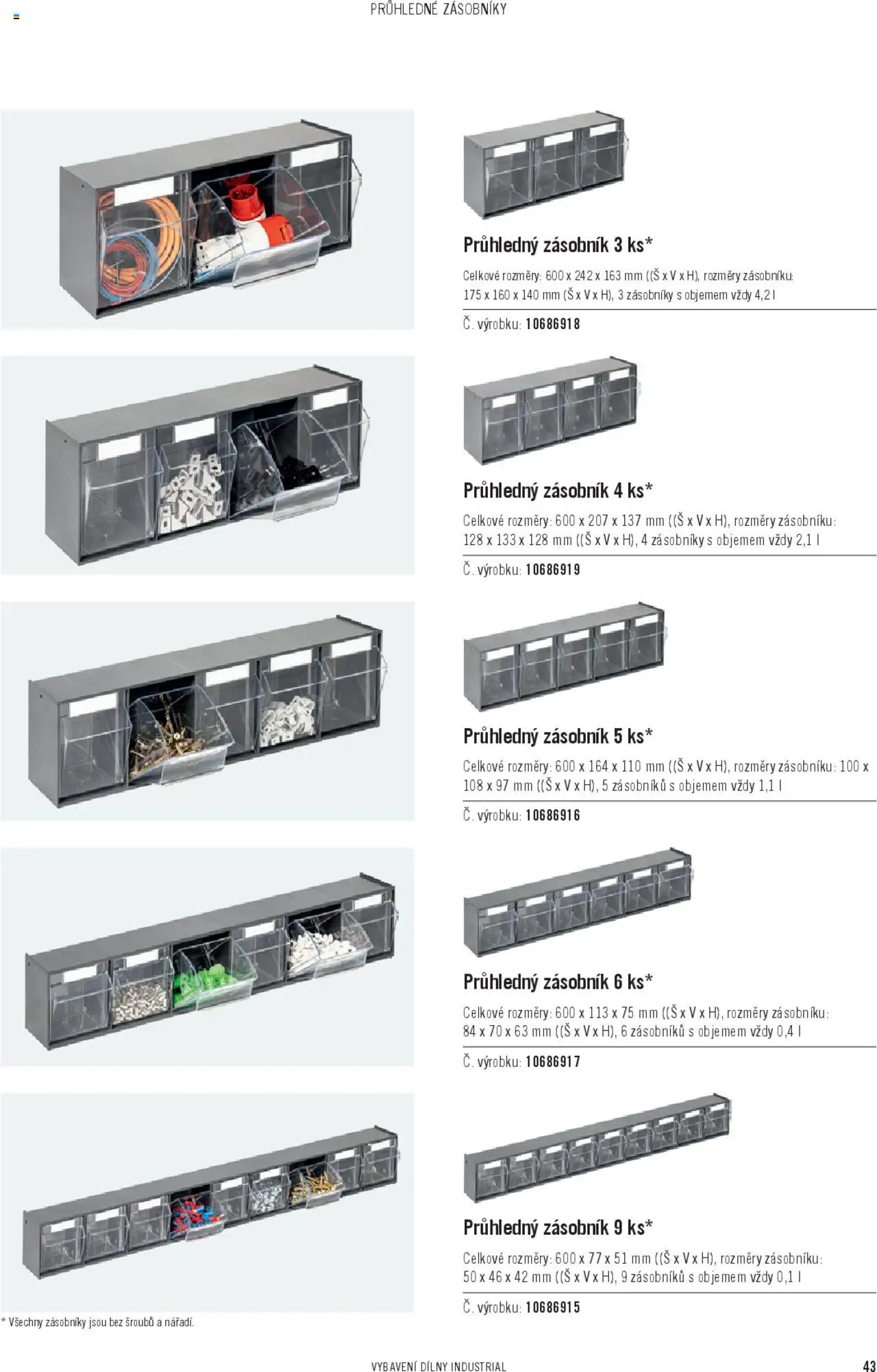 hornbach - HORNBACH katalog - INDUSTRIAL - Systém vybavení dílny od čtvrtka 06.02.2025 - page: 43