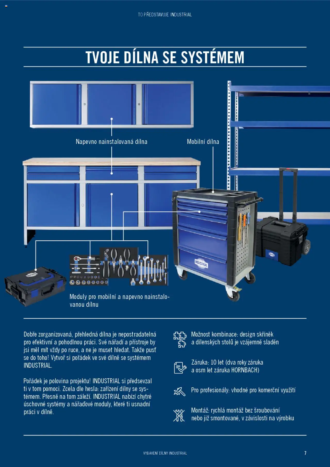 hornbach - HORNBACH katalog - INDUSTRIAL - Systém vybavení dílny od čtvrtka 06.02.2025 - page: 7