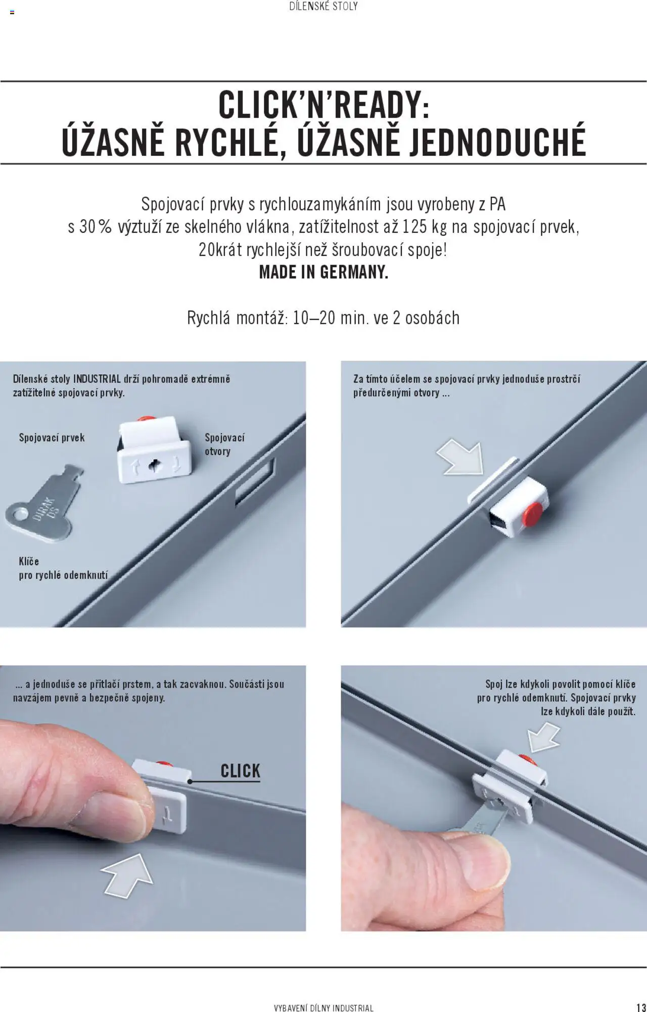 hornbach - HORNBACH katalog - INDUSTRIAL - Systém vybavení dílny od čtvrtka 06.02.2025 - page: 13