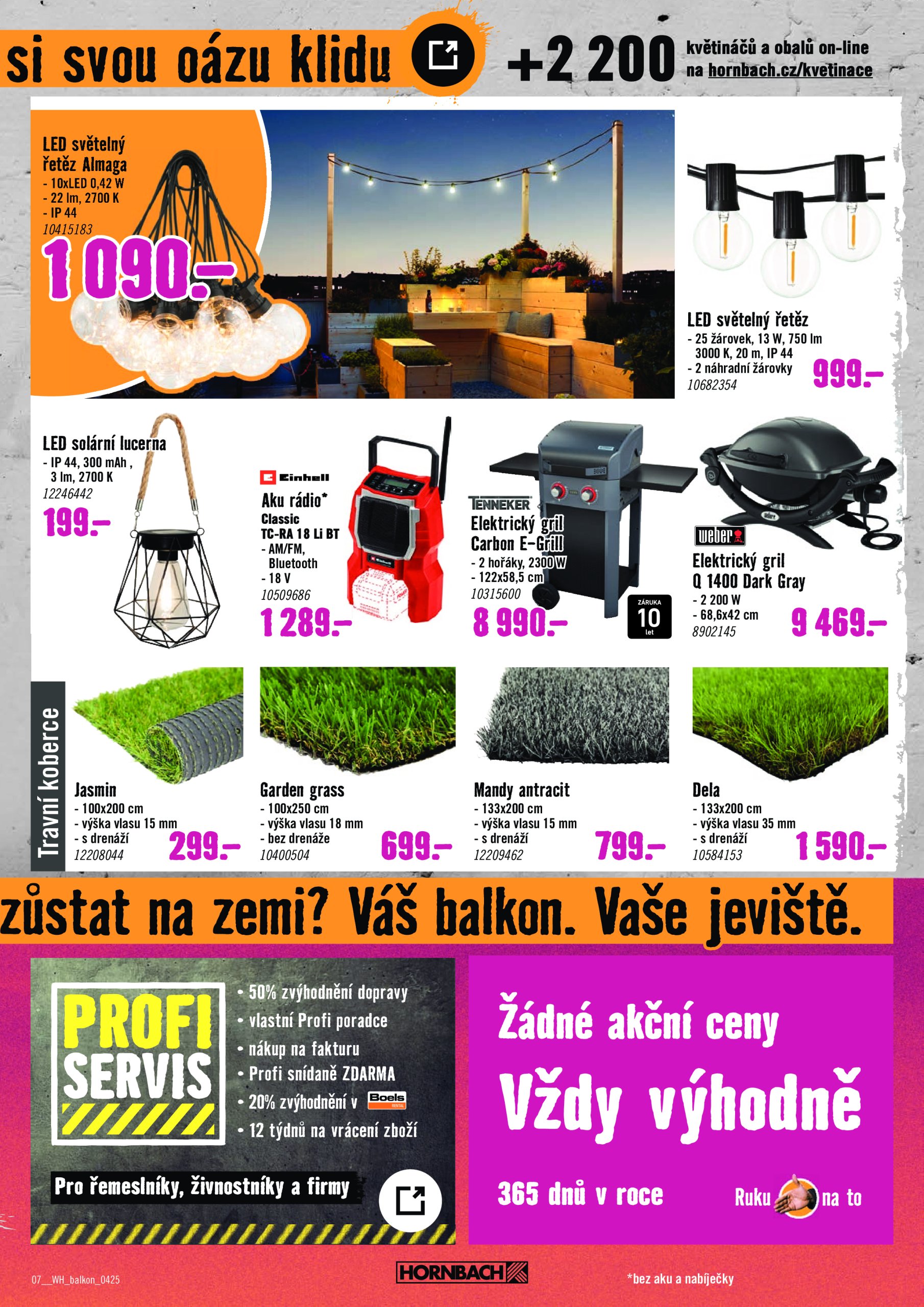 hornbach - Leták Hornbach.cz - Balkon od 23.04. do 07.05. - page: 7
