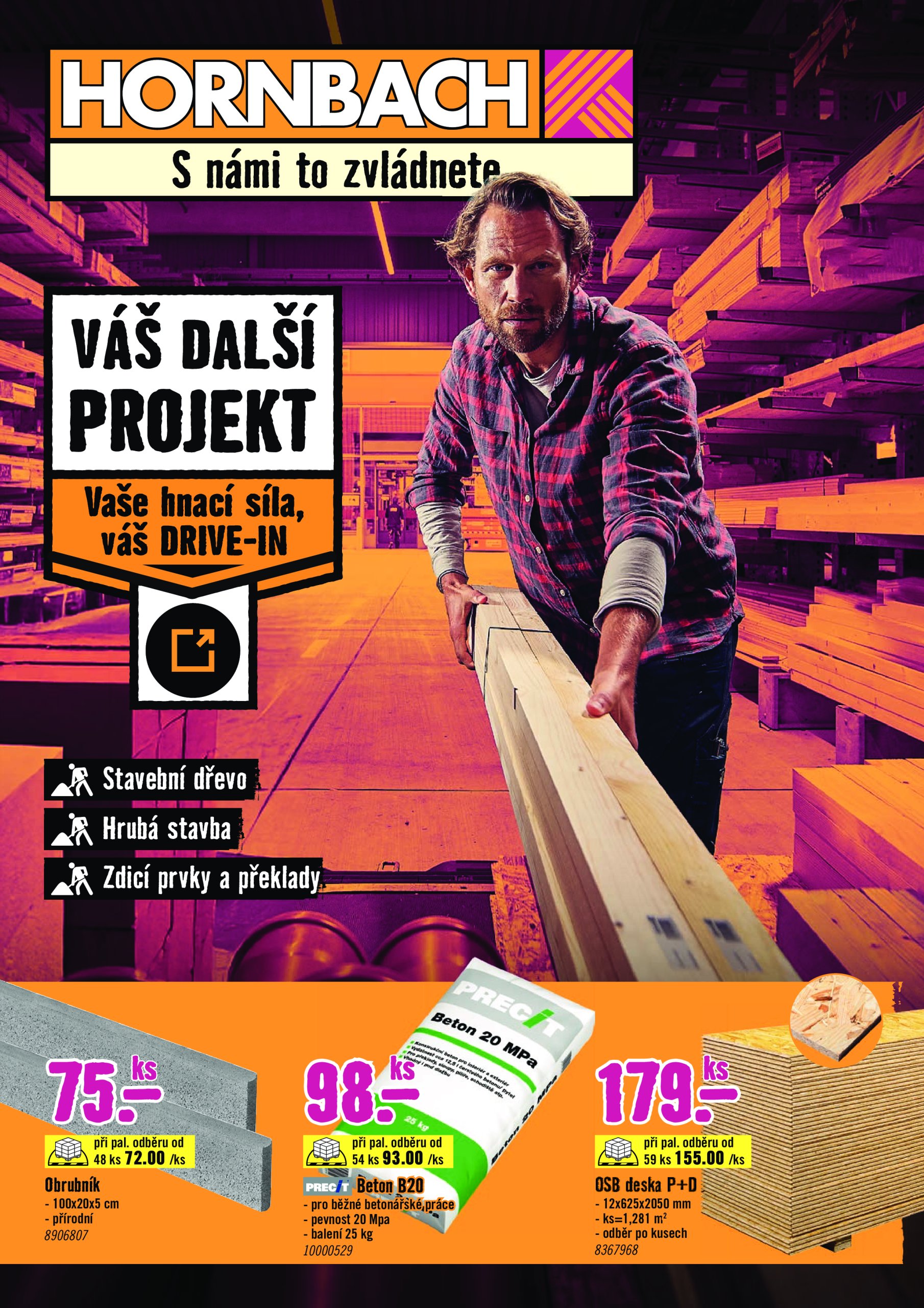 hornbach - Leták Hornbach.cz - Vaše hnací síla, váš DRIVE-IN od 06.05. do 20.05.