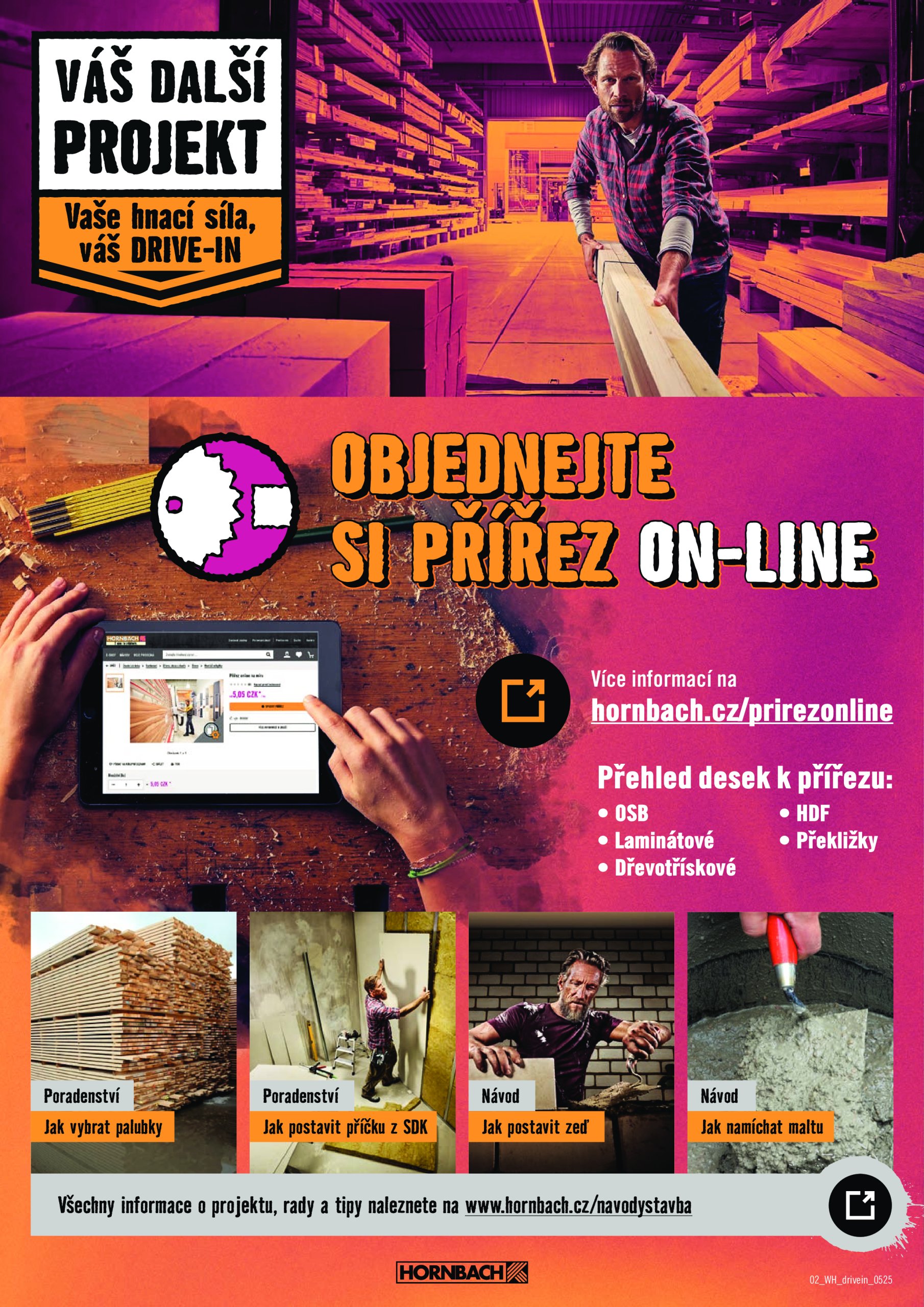 hornbach - Leták Hornbach.cz - Vaše hnací síla, váš DRIVE-IN od 06.05. do 20.05. - page: 2