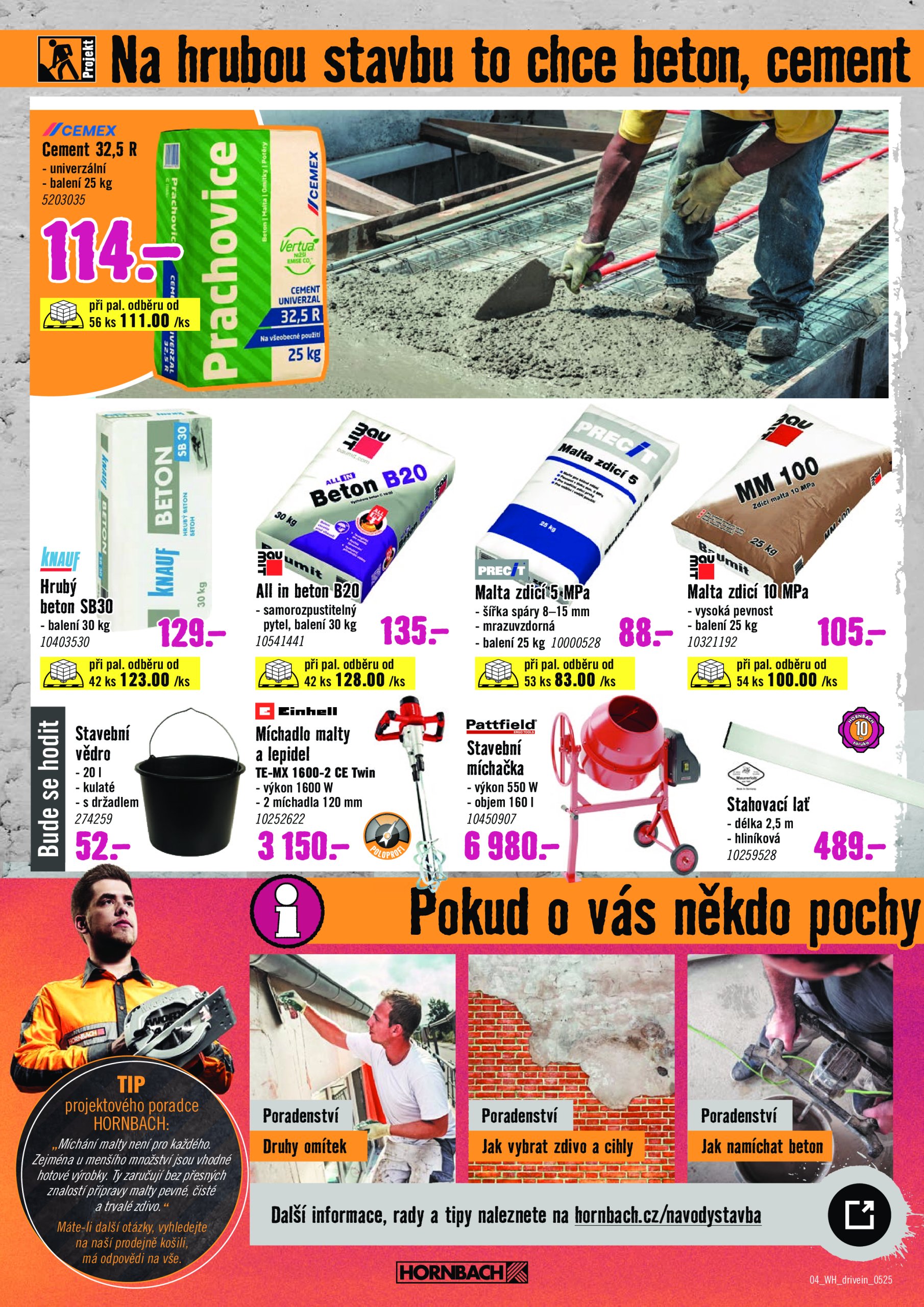 hornbach - Leták Hornbach.cz - Vaše hnací síla, váš DRIVE-IN od 06.05. do 20.05. - page: 4
