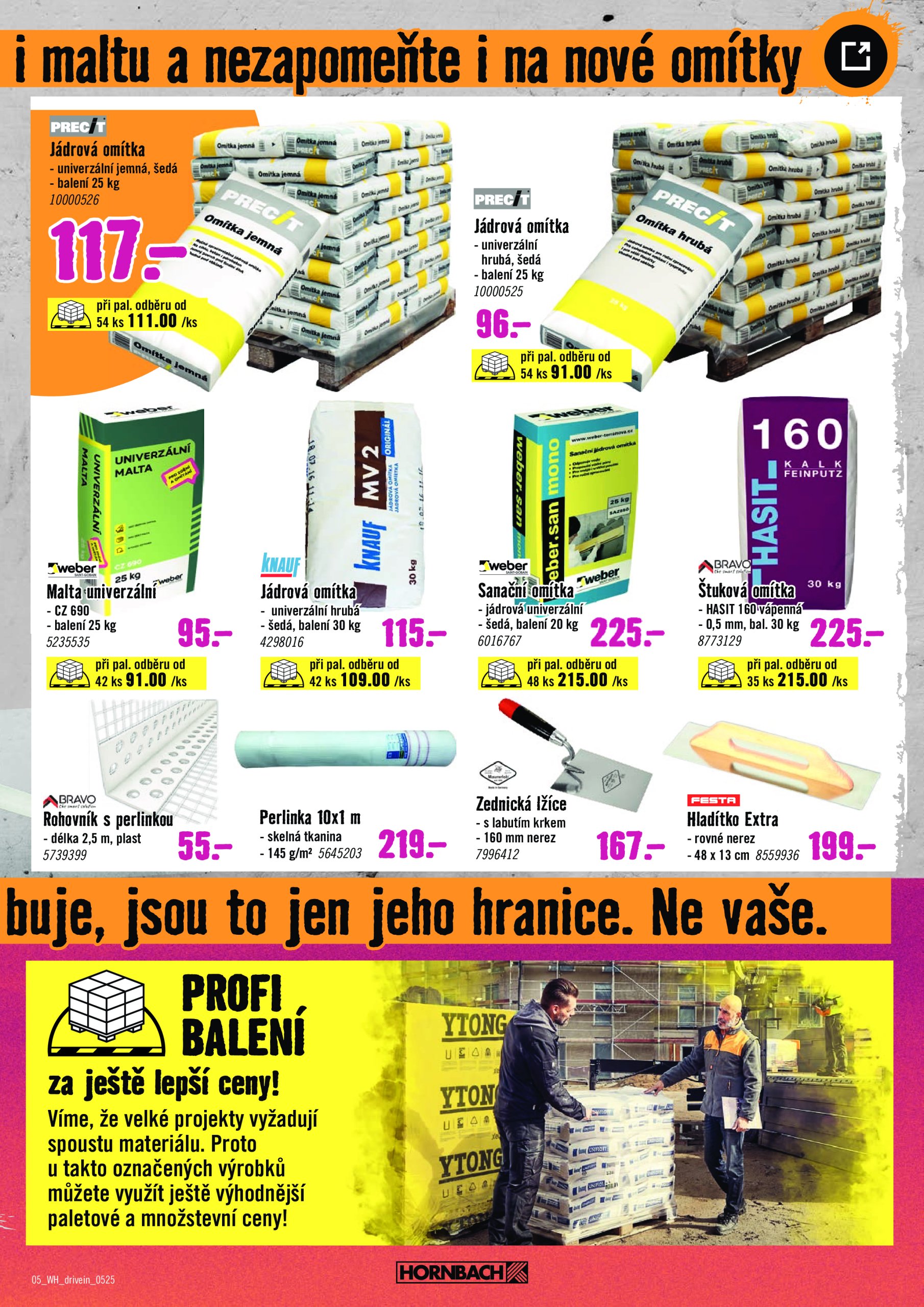 hornbach - Leták Hornbach.cz - Vaše hnací síla, váš DRIVE-IN od 06.05. do 20.05. - page: 5