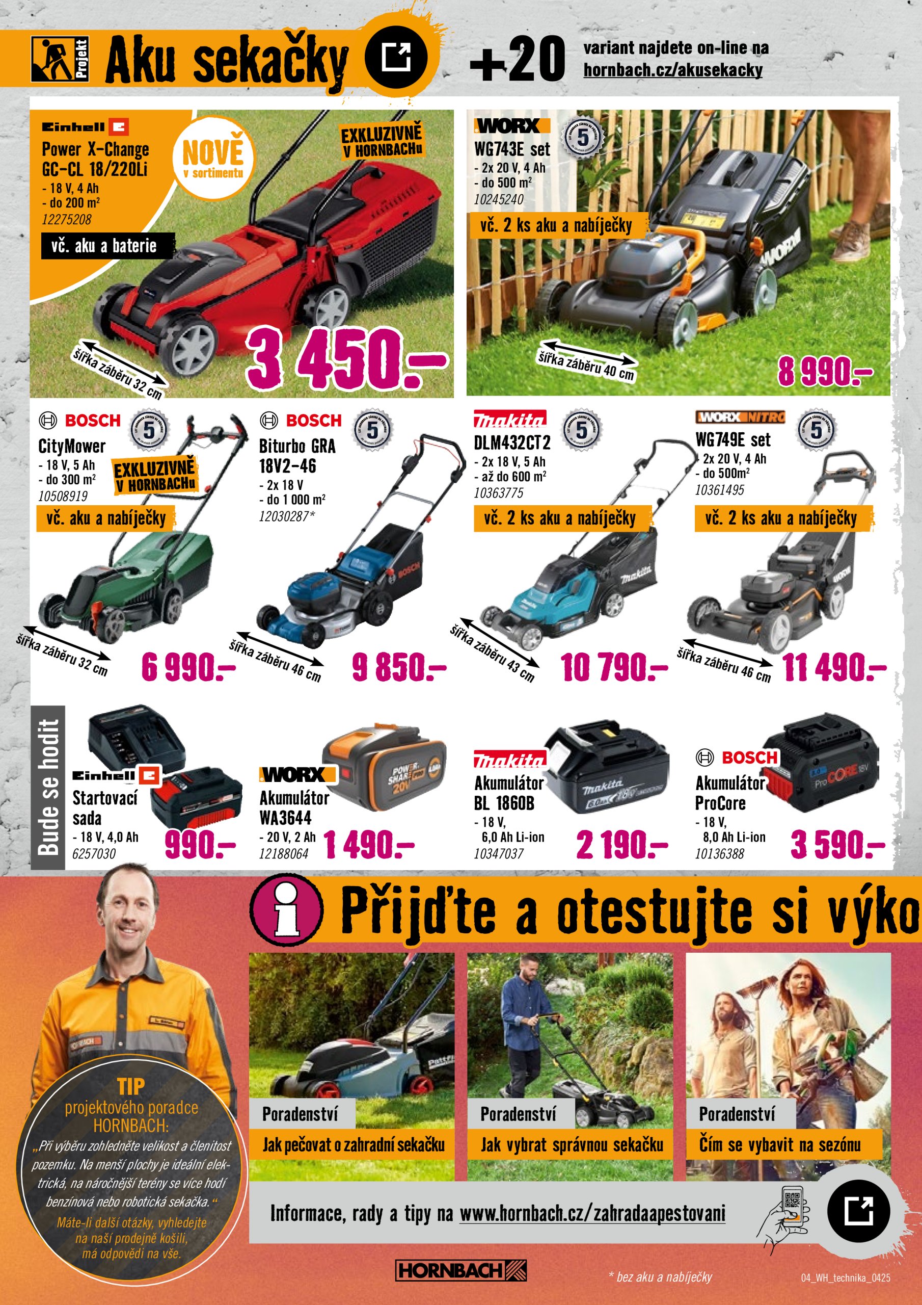 hornbach - Leták Hornbach.cz - Trávník jako ze žurnálu od 20.04. do 14.05. - page: 4