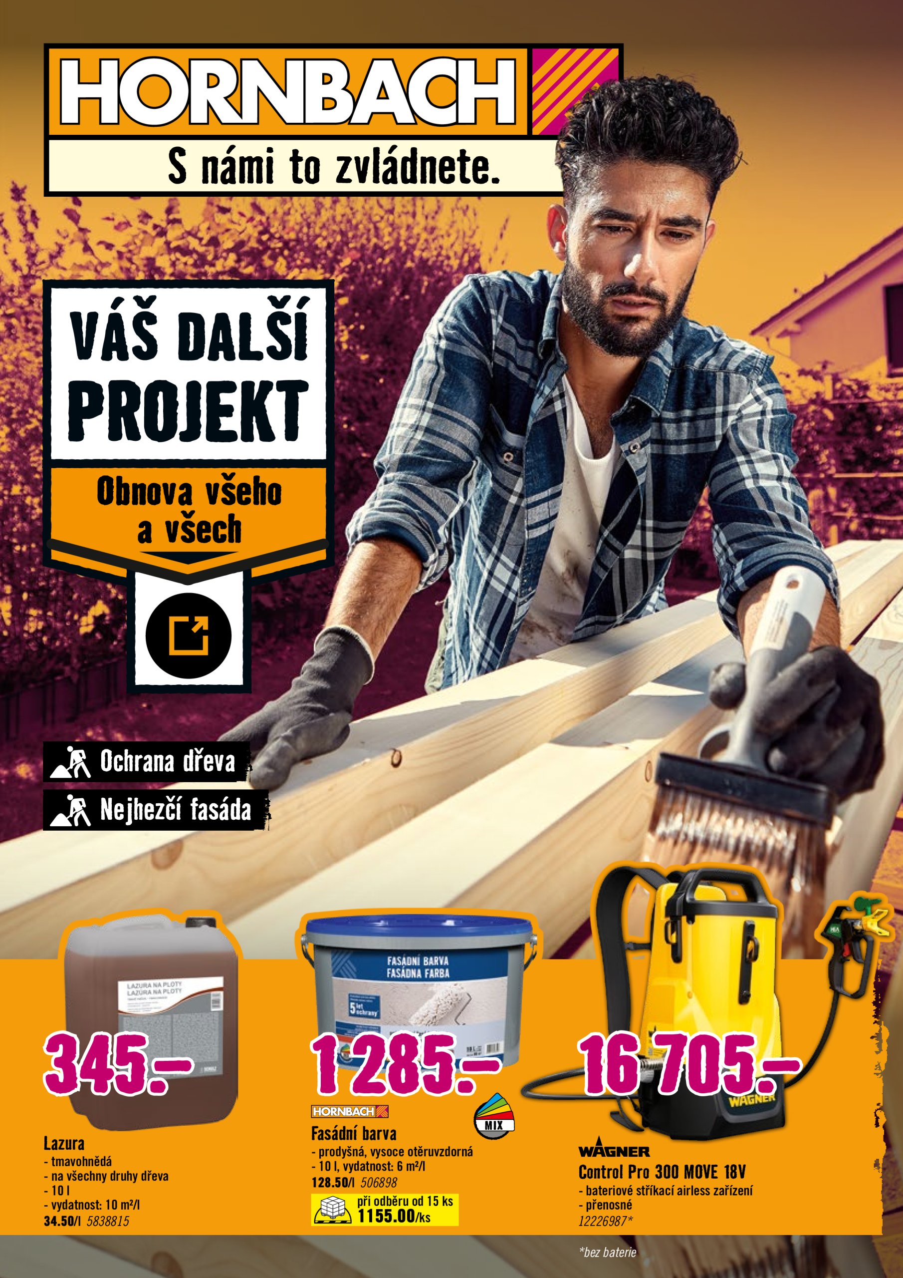 hornbach - Leták Hornbach.cz - Obnova všeho a všech od 14.05. do 28.05.