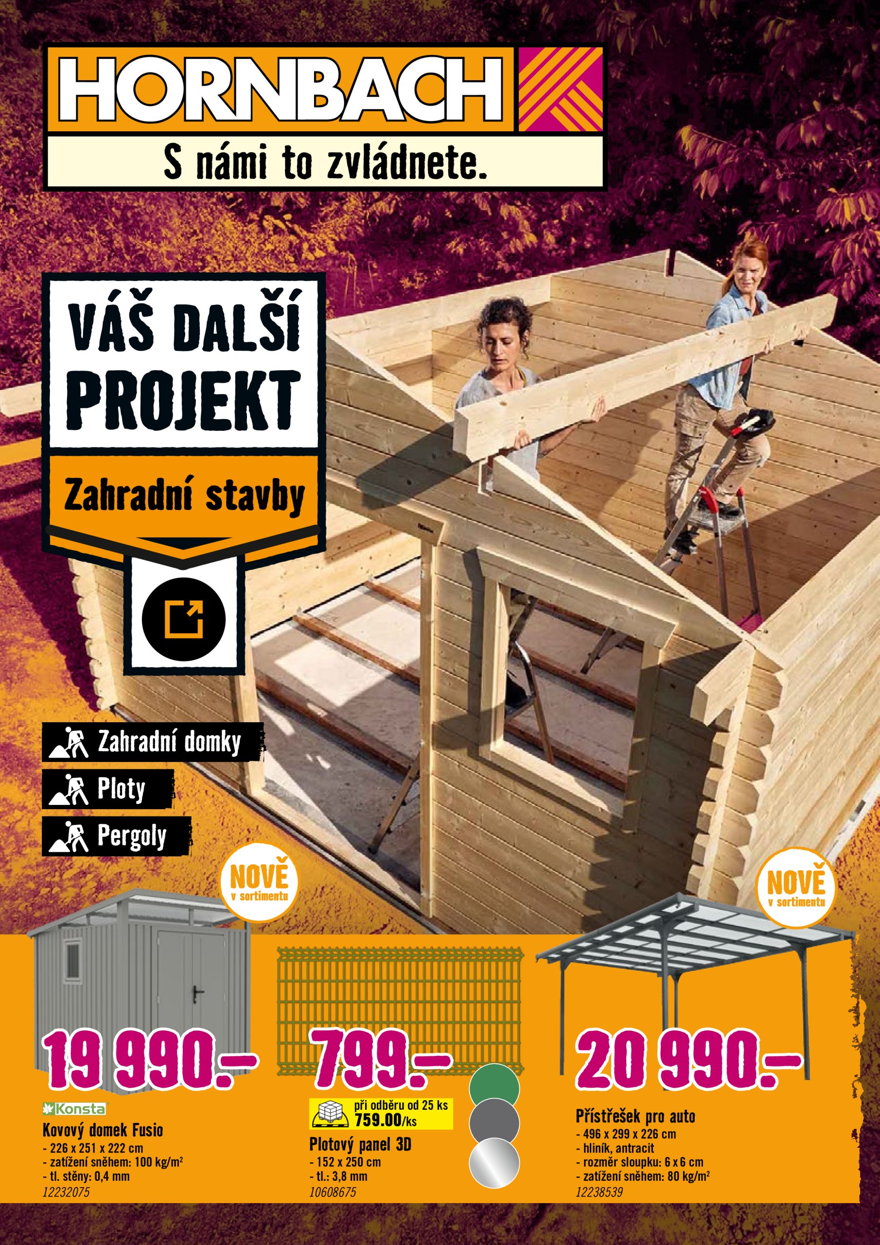 hornbach - Leták Hornbach - Zahradní stavby od 28.05. do 11.06.