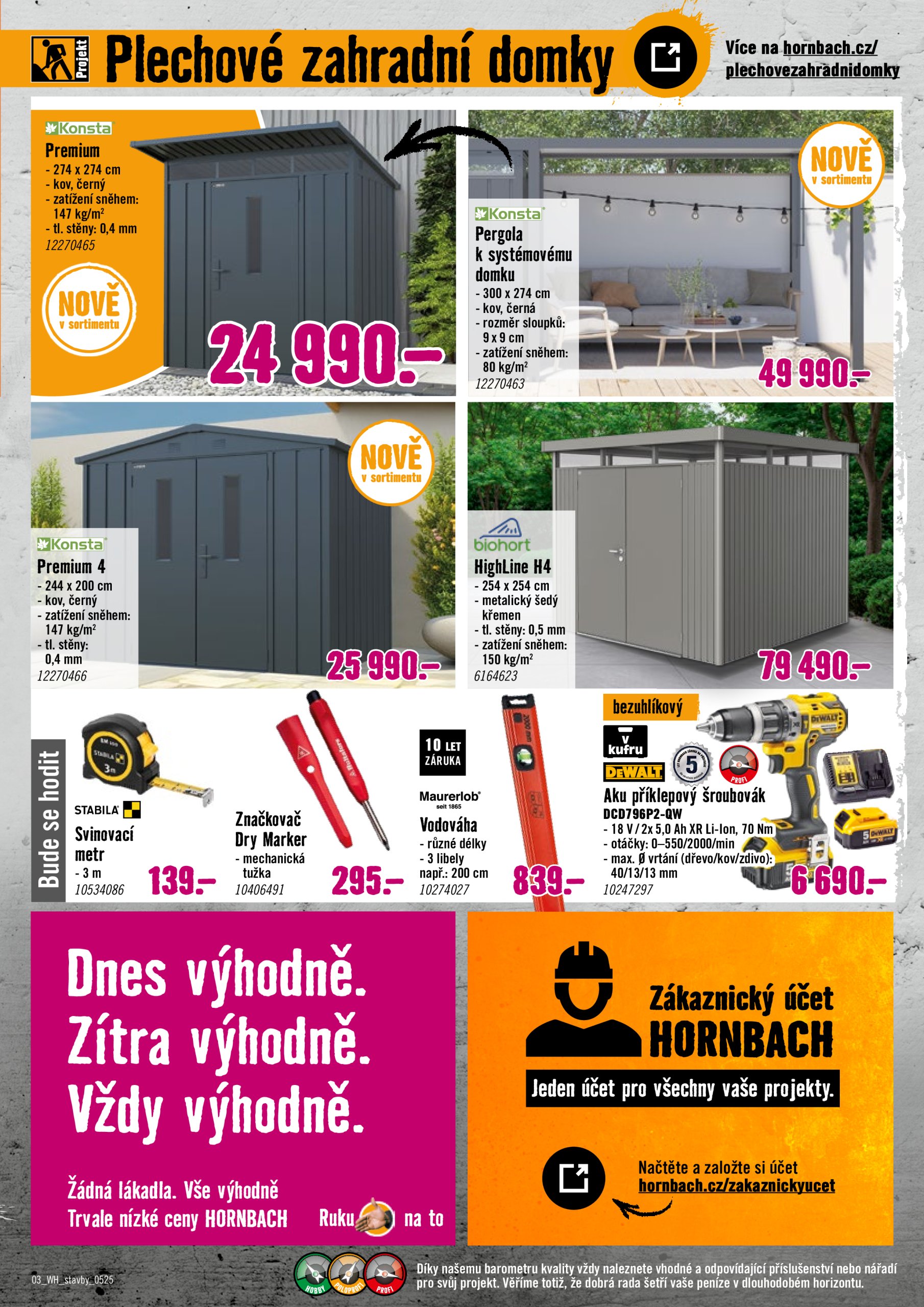 hornbach - Leták Hornbach - Zahradní stavby od 28.05. do 11.06. - page: 3