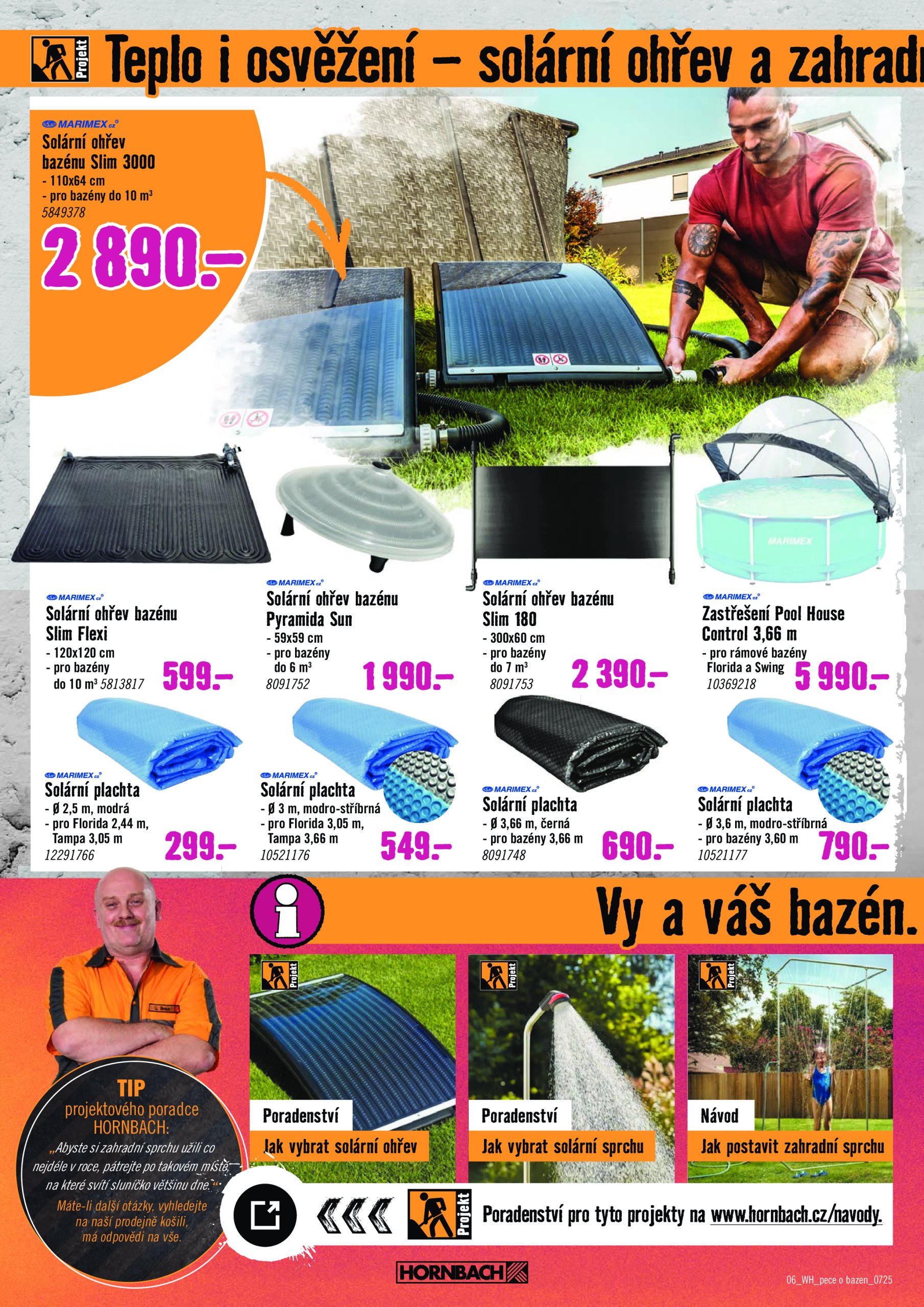 hornbach - Leták Hornbach - Péče o bazén od 02.07. do 16.07. - page: 6