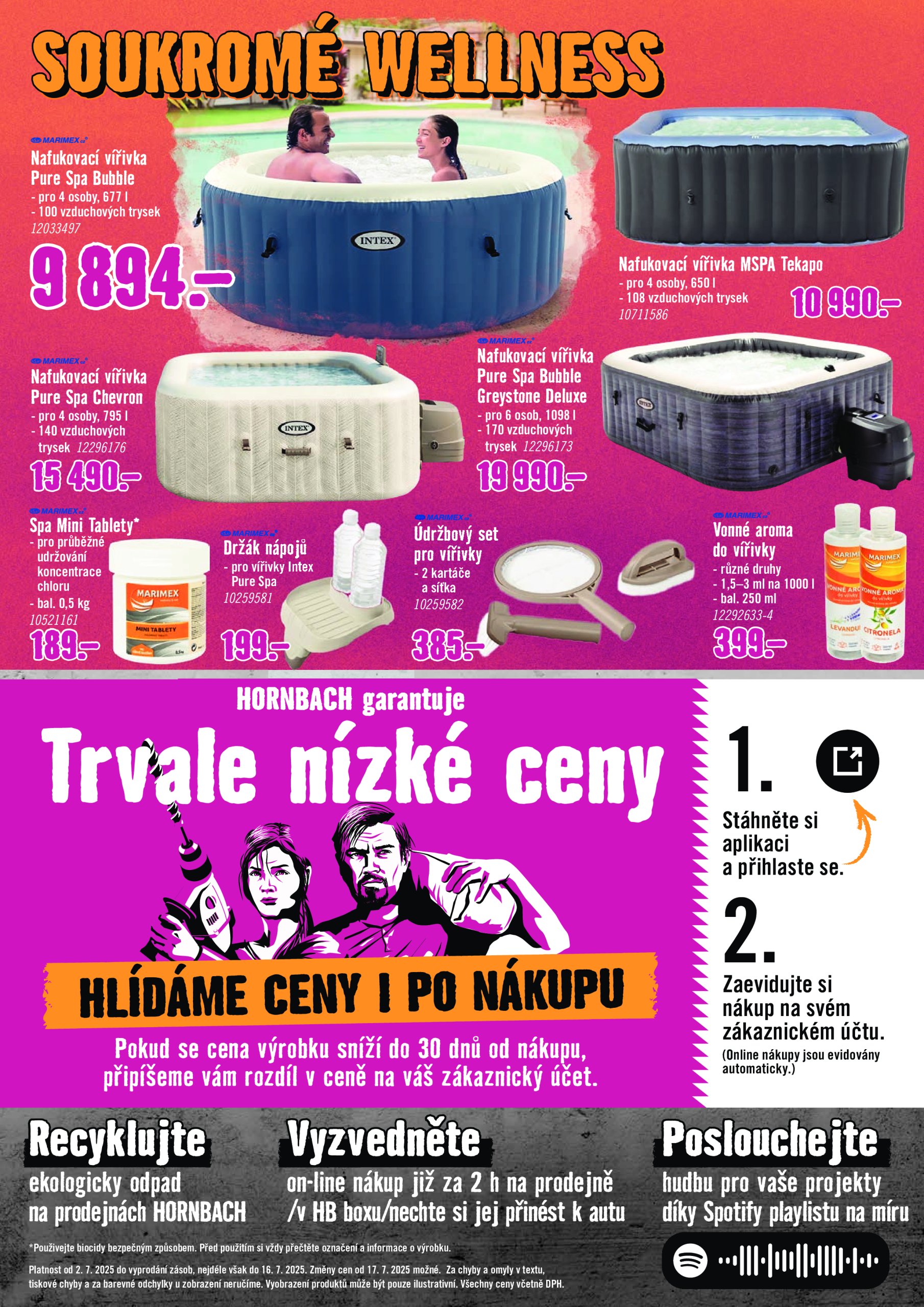 hornbach - Leták Hornbach - Péče o bazén od 02.07. do 16.07. - page: 8