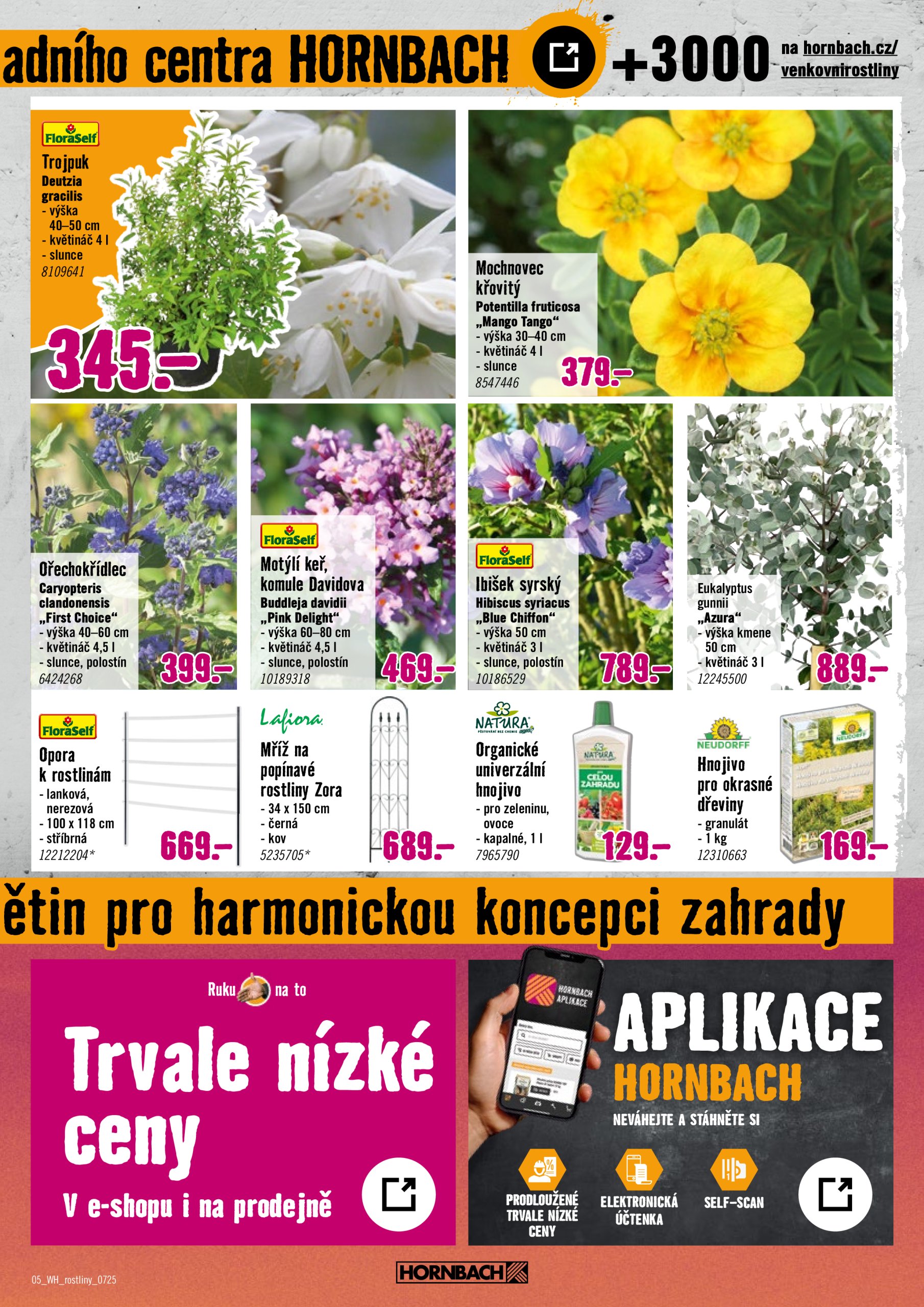 hornbach - Leták Hornbach - Rostliny lákající hmyz od 09.07. do 23.07. - page: 5