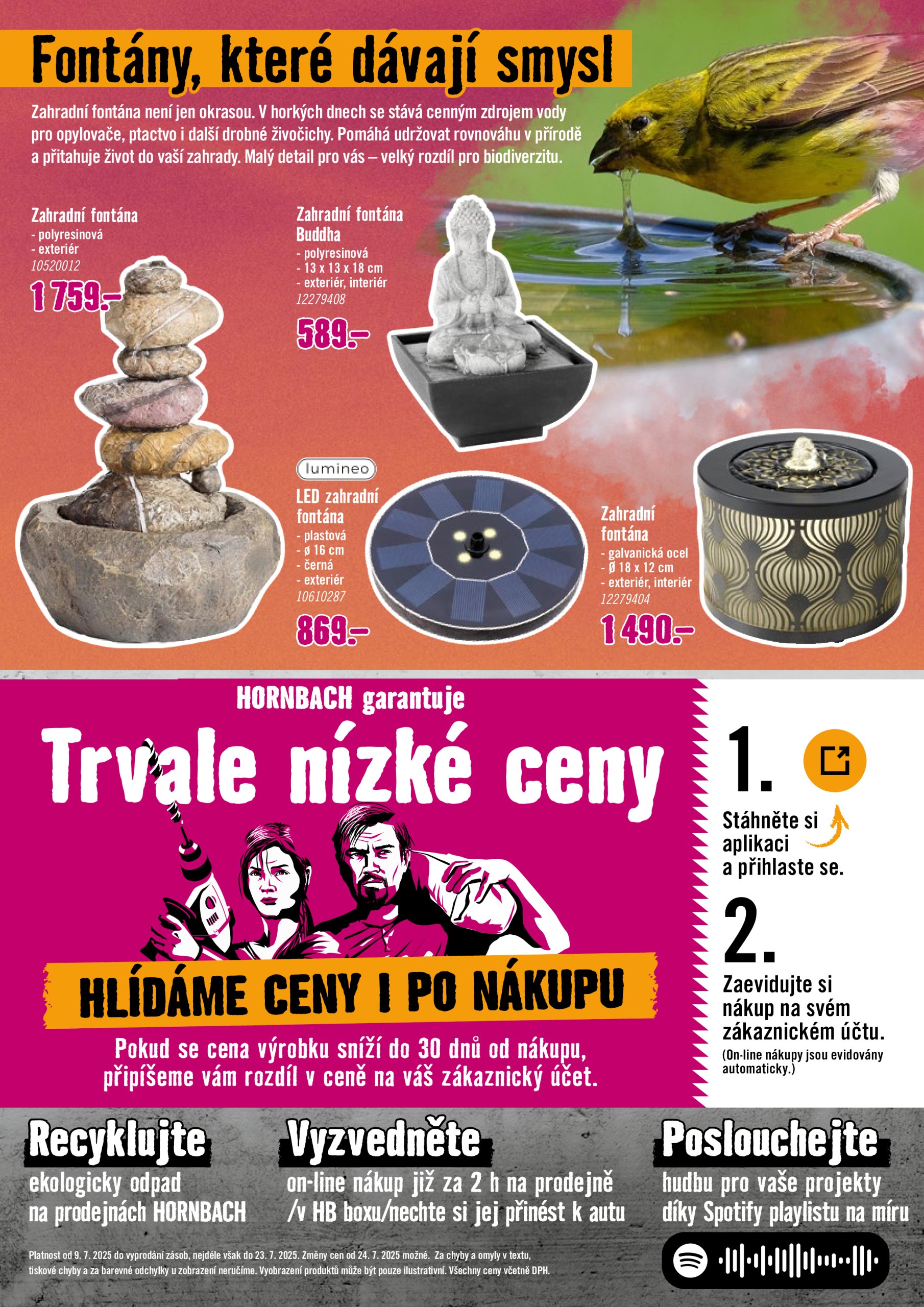 hornbach - Leták Hornbach - Rostliny lákající hmyz od 09.07. do 23.07. - page: 8
