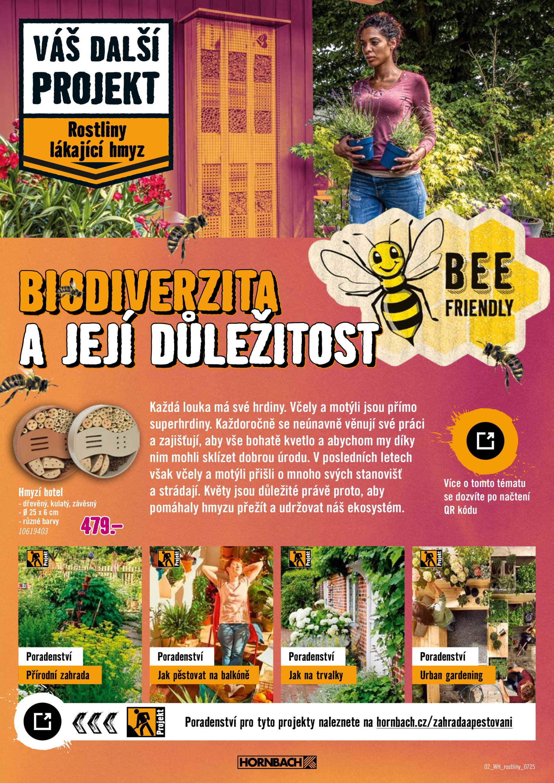 hornbach - Leták Hornbach - Rostliny lákající hmyz od 09.07. do 23.07. - page: 2