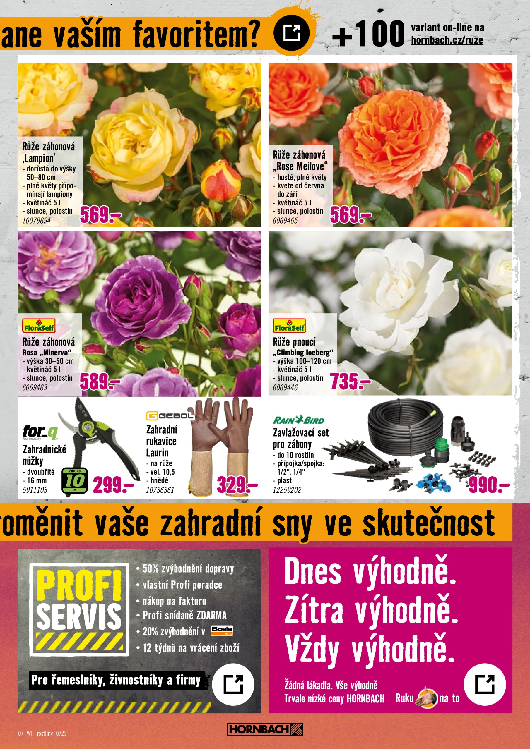 hornbach - Leták Hornbach - Rostliny lákající hmyz od 09.07. do 23.07. - page: 7