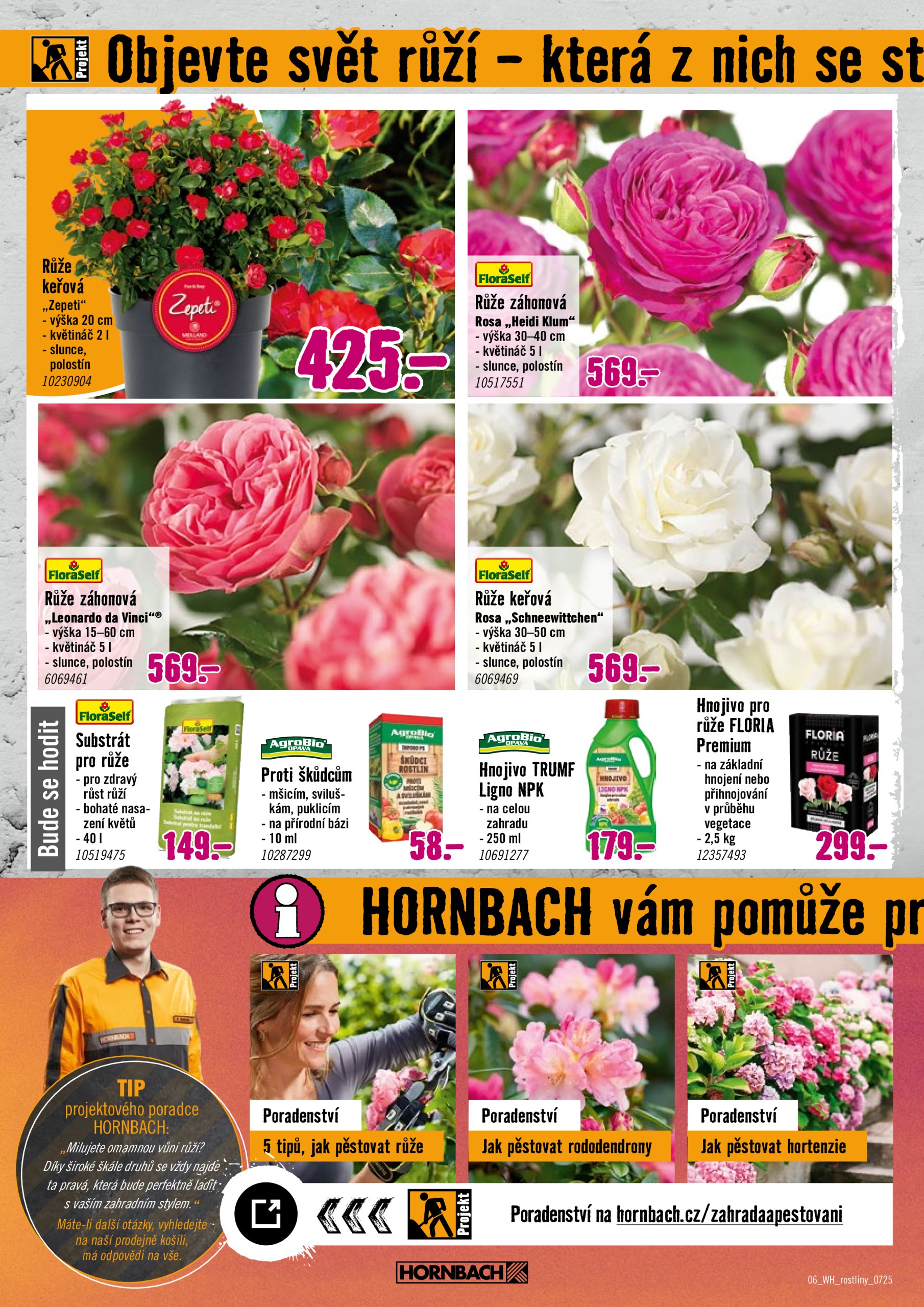 hornbach - Leták Hornbach - Rostliny lákající hmyz od 09.07. do 23.07. - page: 6