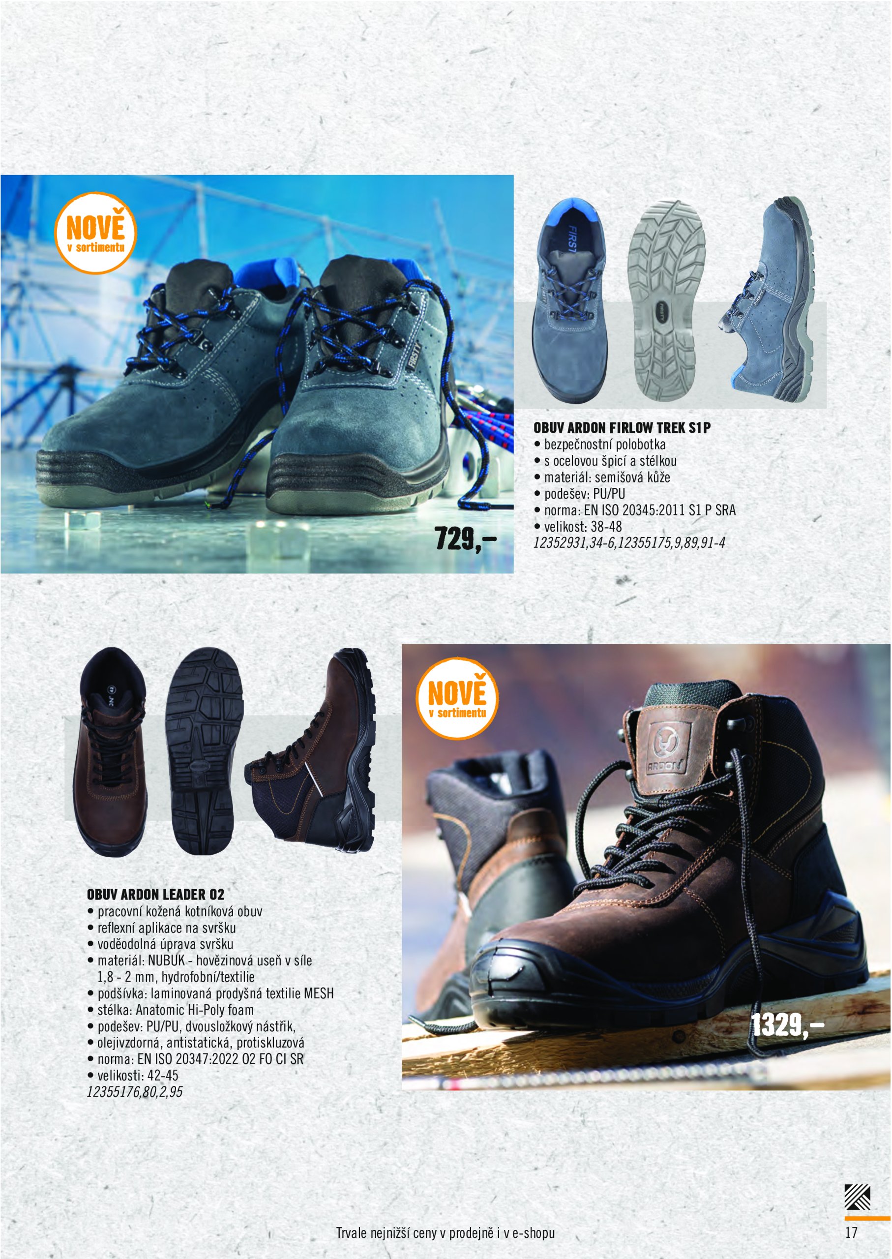 hornbach - Leták Hornbach - Pracovní oblečení od 12.04. do 12.07. - page: 17
