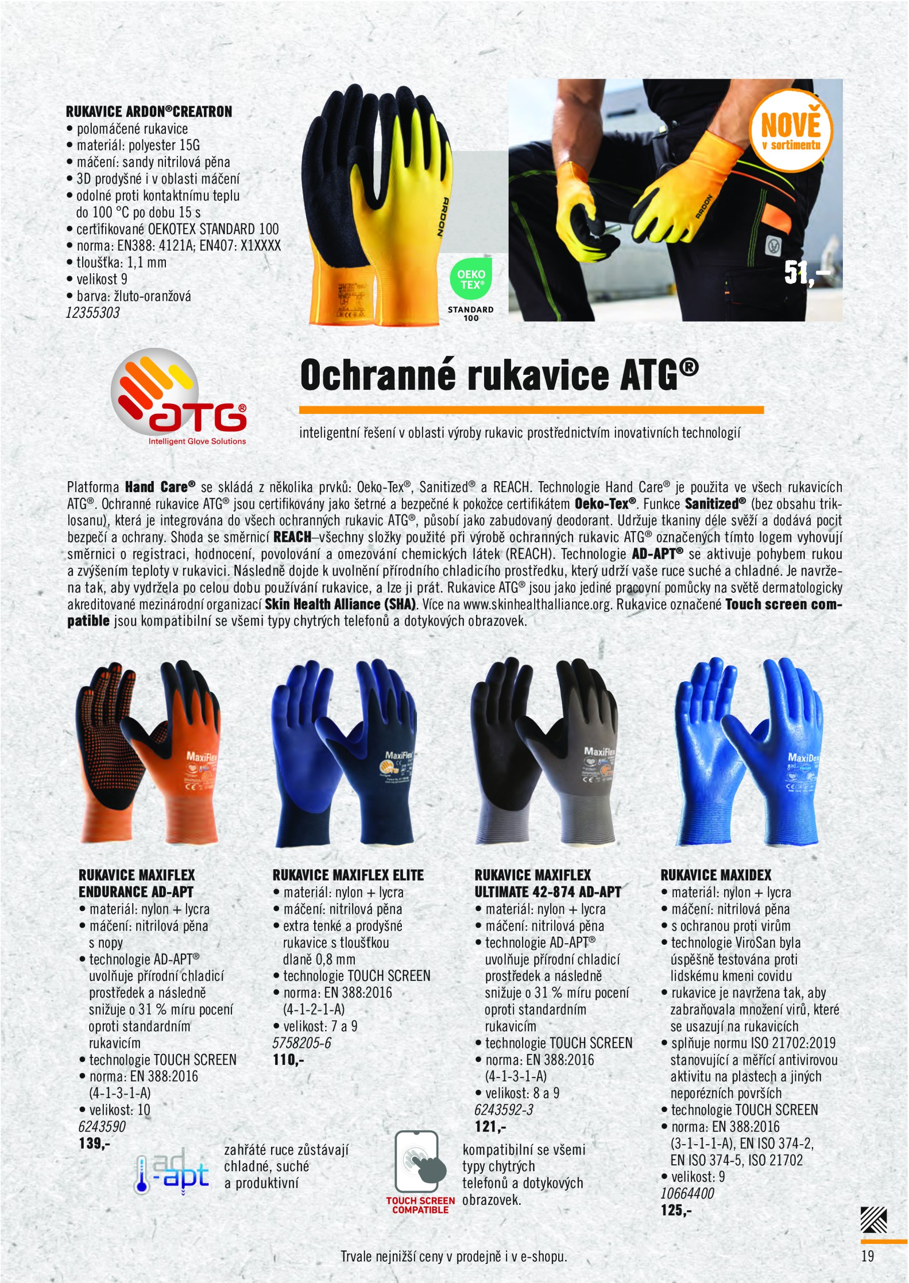 hornbach - Leták Hornbach - Pracovní oblečení od 12.04. do 12.07. - page: 19