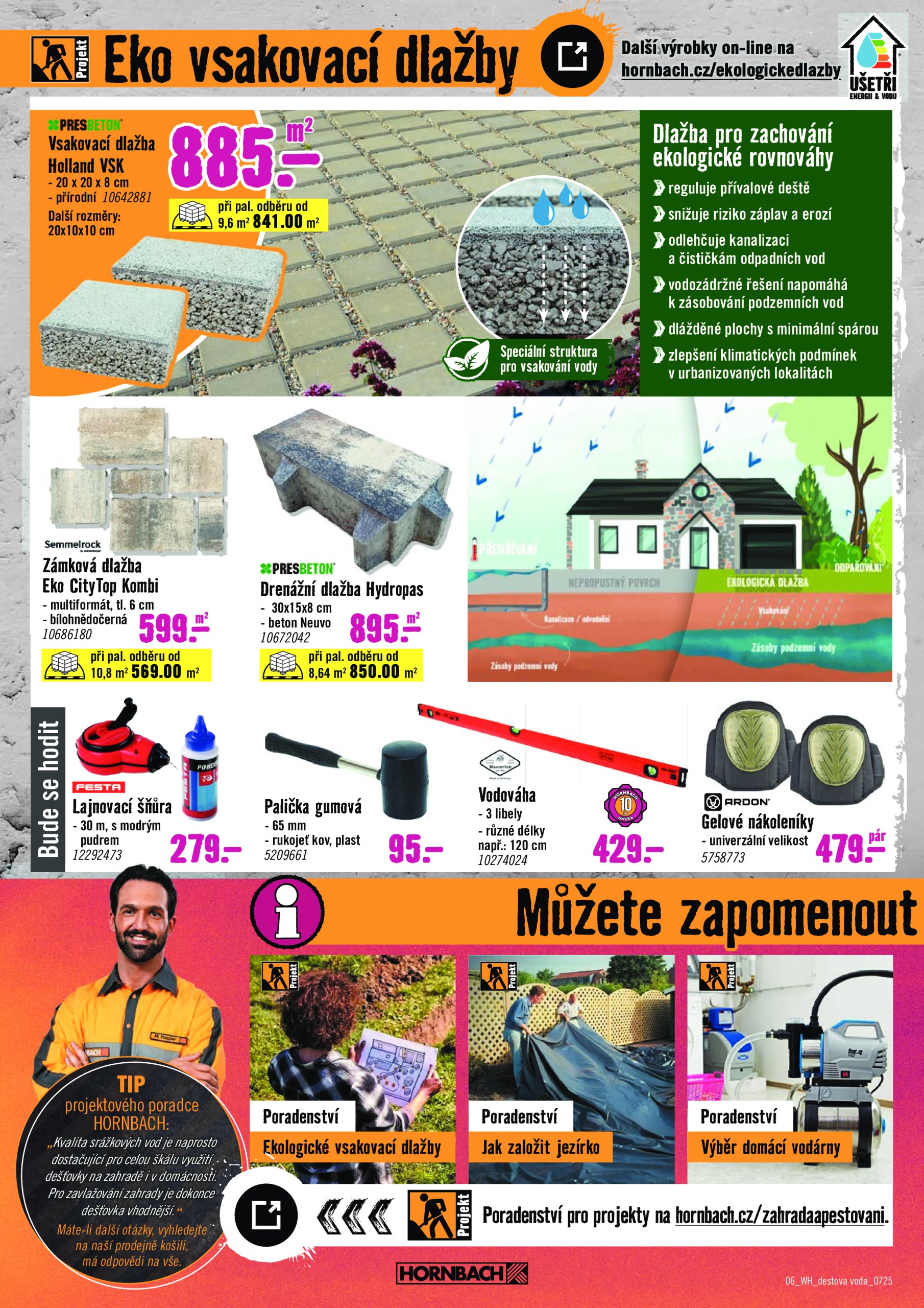 hornbach - Leták Hornbach - Dešťová voda od 16.07. do 30.07. - page: 6