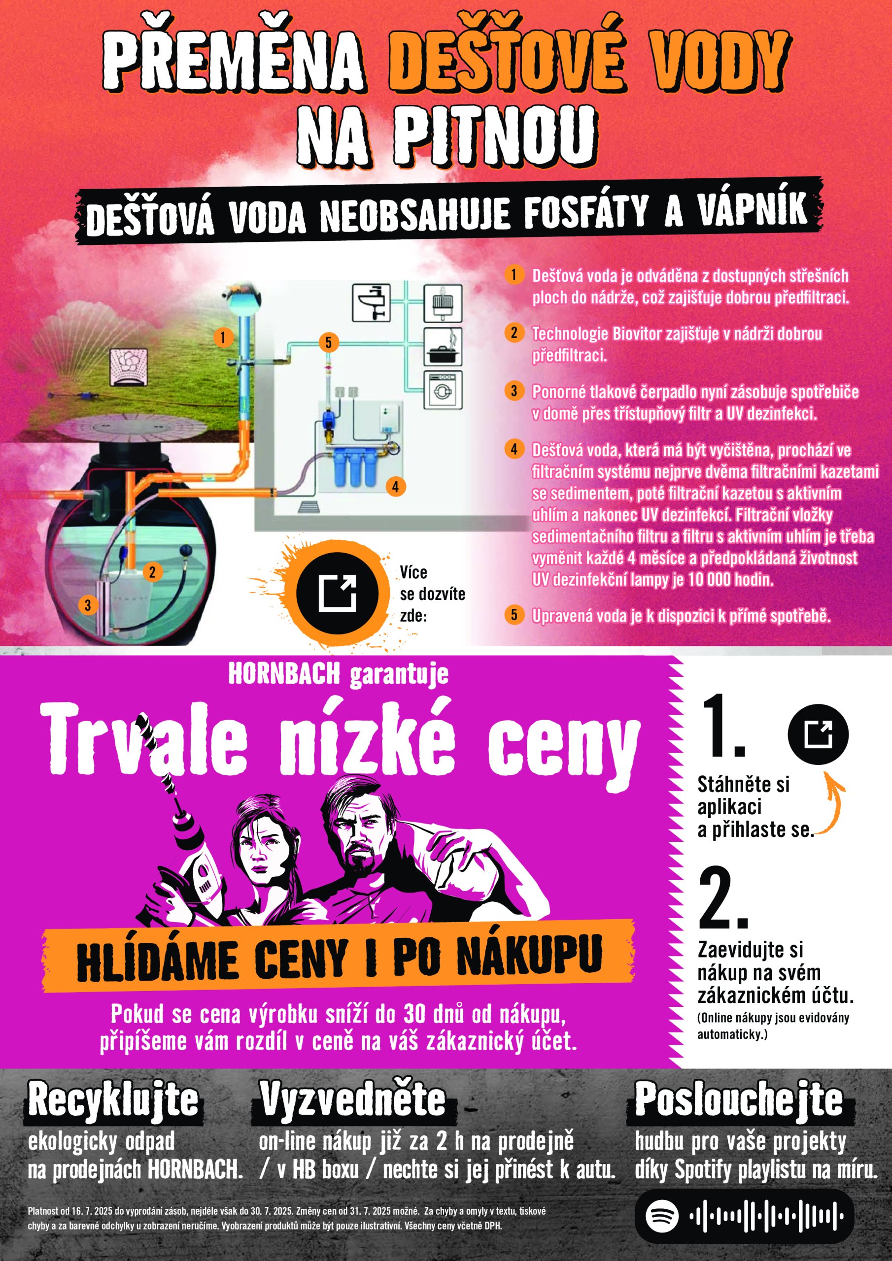 hornbach - Leták Hornbach - Dešťová voda od 16.07. do 30.07. - page: 8
