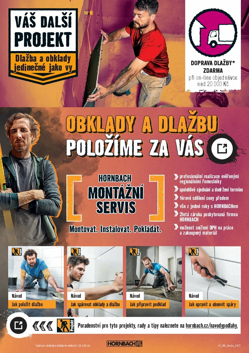 hornbach - Leták Hornbach - Dlažba od 13.08. do 27.08. - page: 2