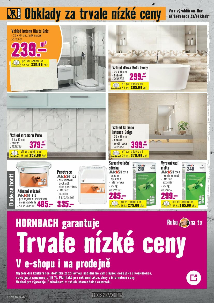 hornbach - Leták Hornbach - Dlažba od 13.08. do 27.08. - page: 3