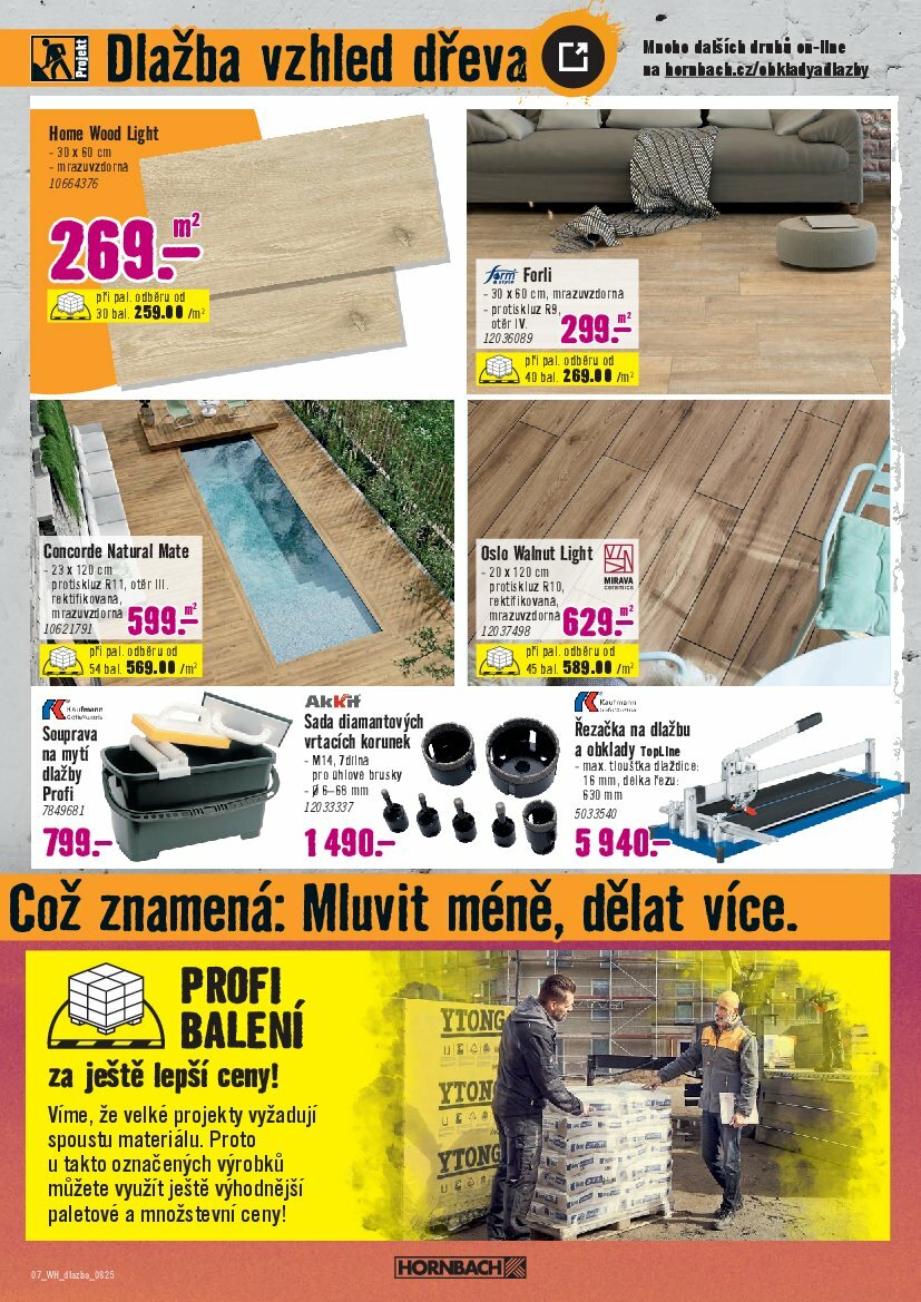 hornbach - Leták Hornbach - Dlažba od 13.08. do 27.08. - page: 7