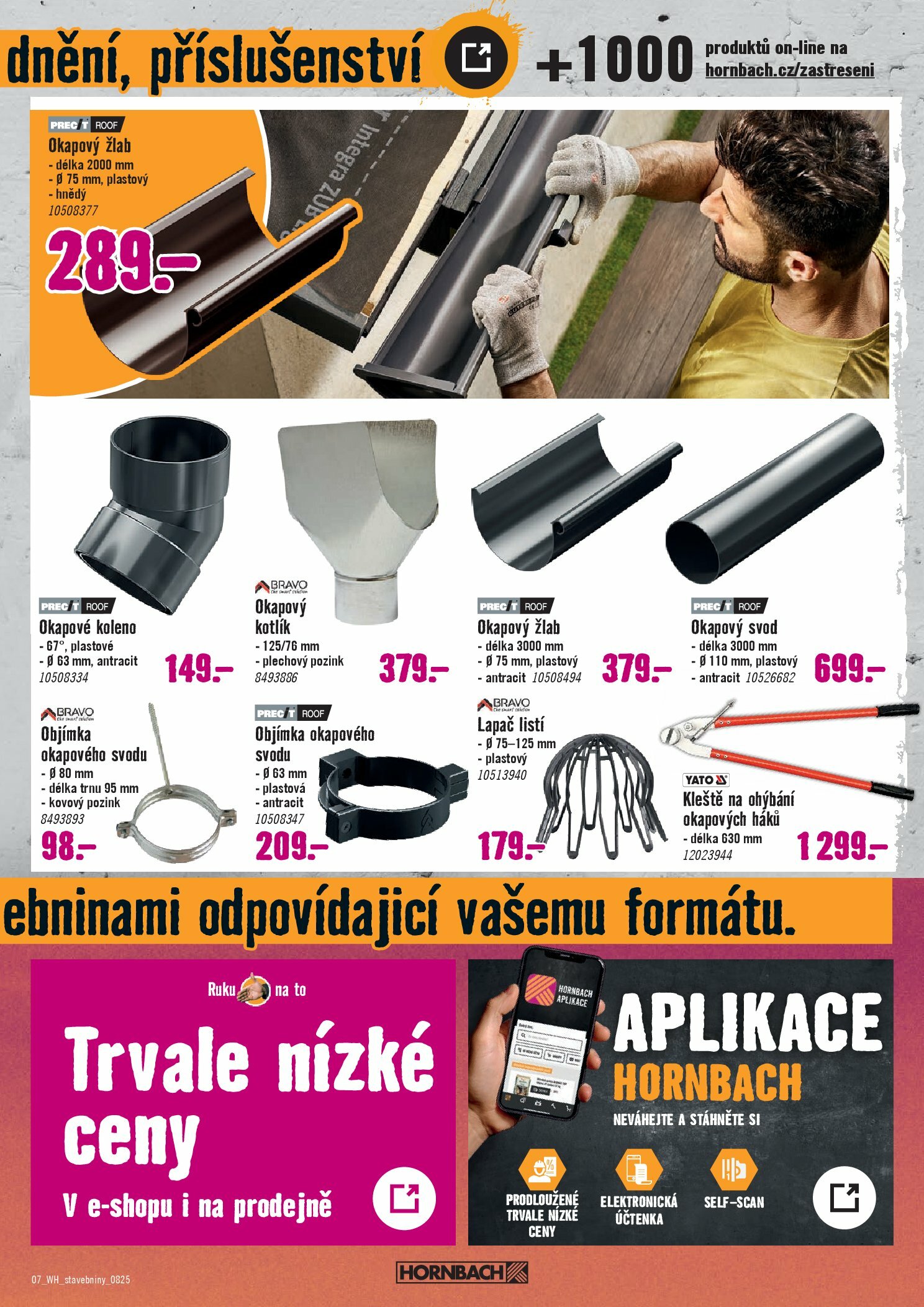 hornbach - Leták Hornbach - Váš další projekt - Stavebniny od 20.08. do 20.08. - page: 7