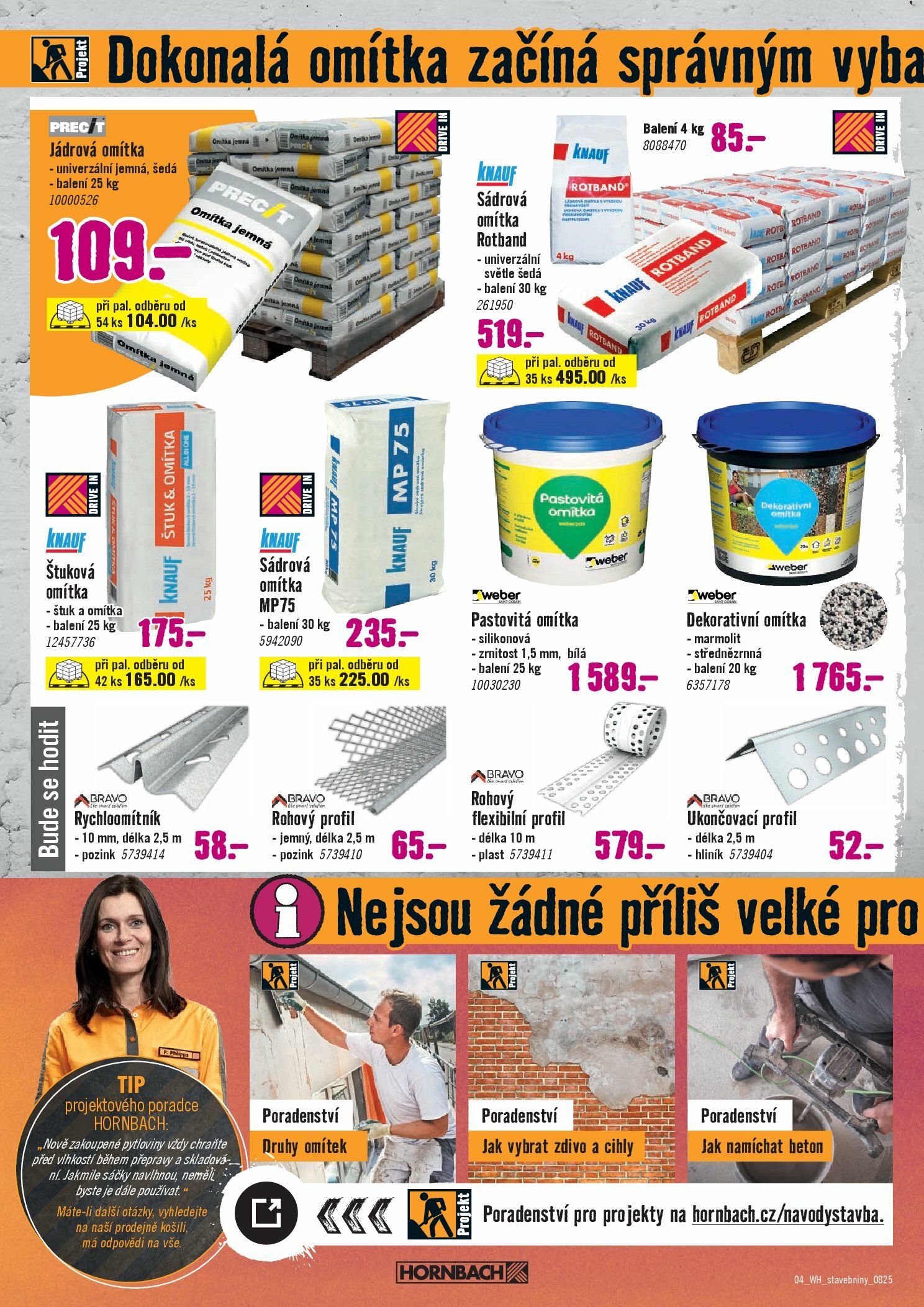 hornbach - Leták Hornbach - Váš další projekt - Stavebniny od 20.08. do 20.08. - page: 4