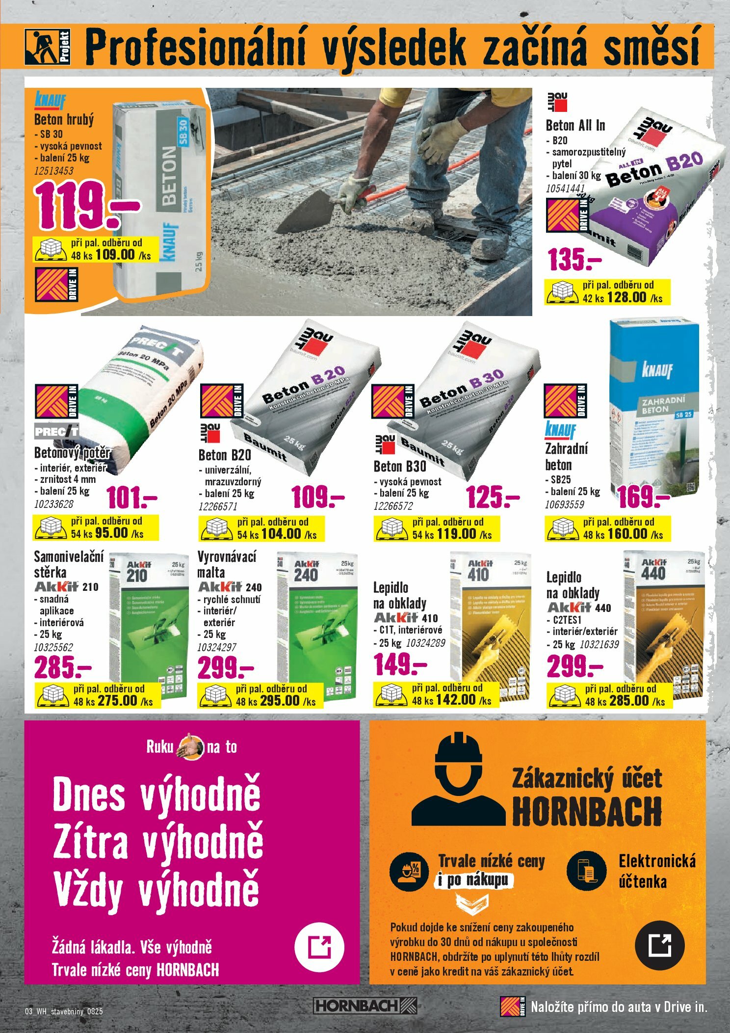 hornbach - Leták Hornbach - Váš další projekt - Stavebniny od 20.08. do 20.08. - page: 3