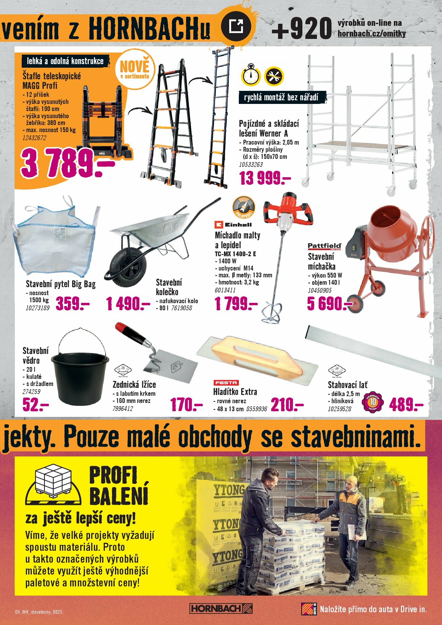 hornbach - Leták Hornbach - Váš další projekt - Stavebniny od 20.08. do 20.08. - page: 5
