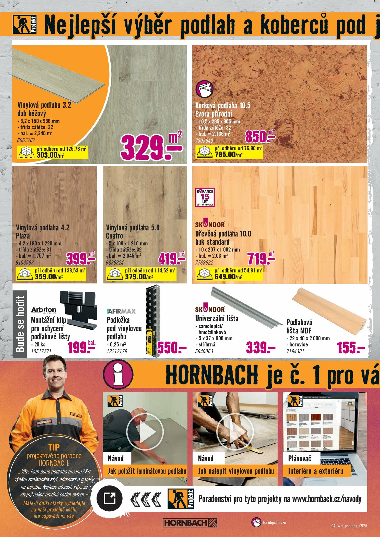 hornbach - Leták Hornbach - Podlaha od 04.09. do 18.09. - page: 4
