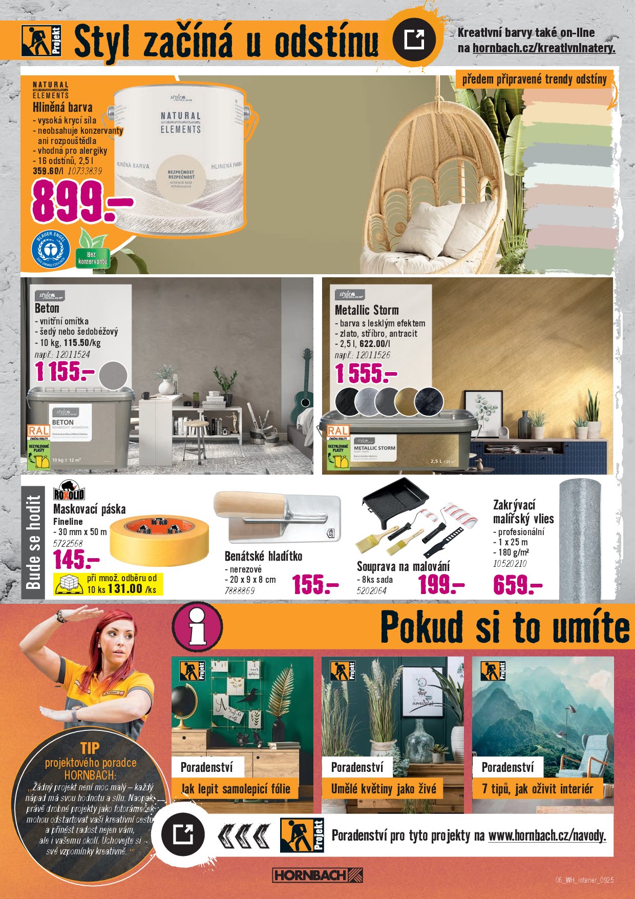 hornbach - Leták Hornbach - Interiér od 03.09. do 17.09. - page: 6