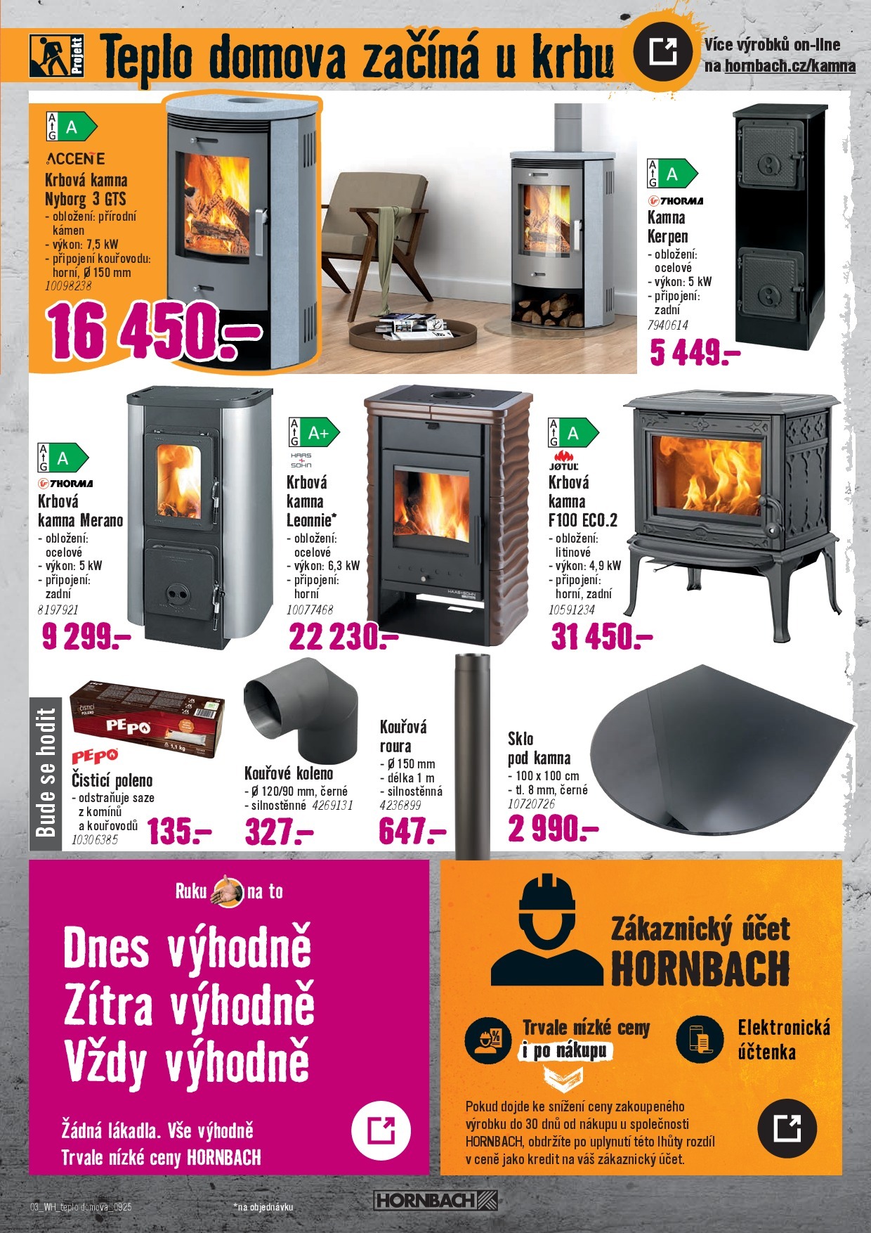 hornbach - Leták Hornbach - Teplo domova od 17.09. do 01.10. - page: 3