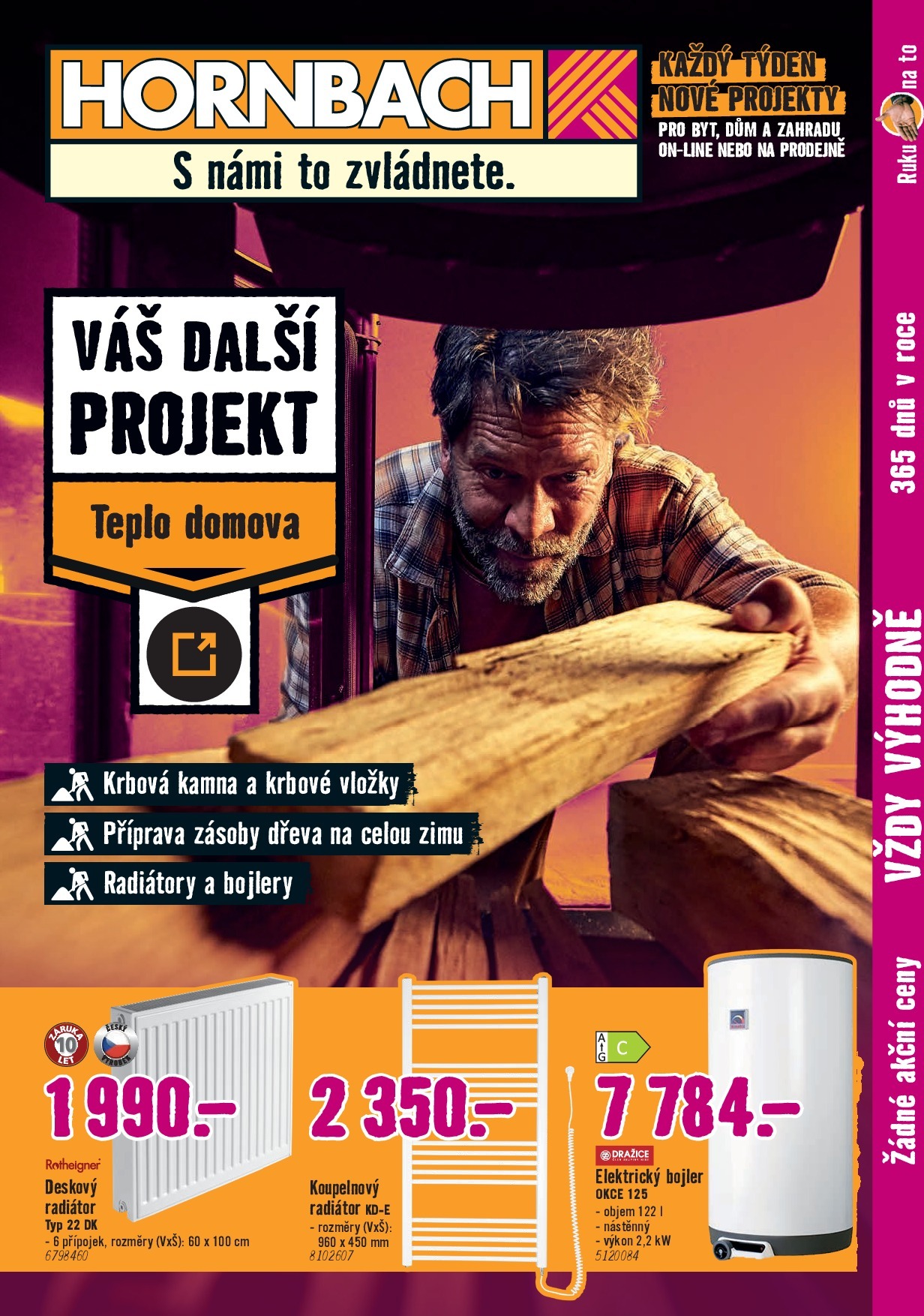 hornbach - Leták Hornbach - Teplo domova od 17.09. do 01.10.